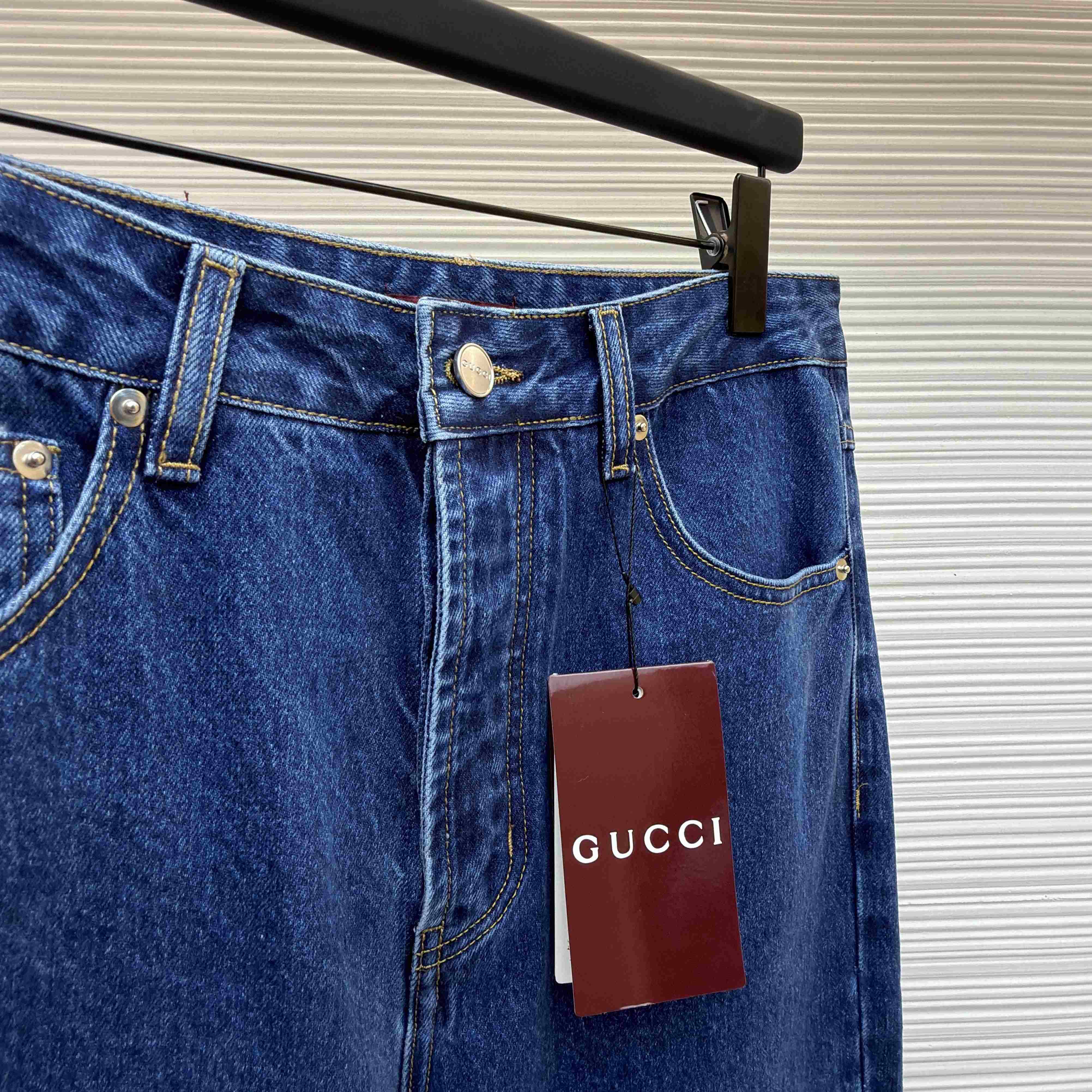 Gucci Cropped Denim Pant - DopestKickz