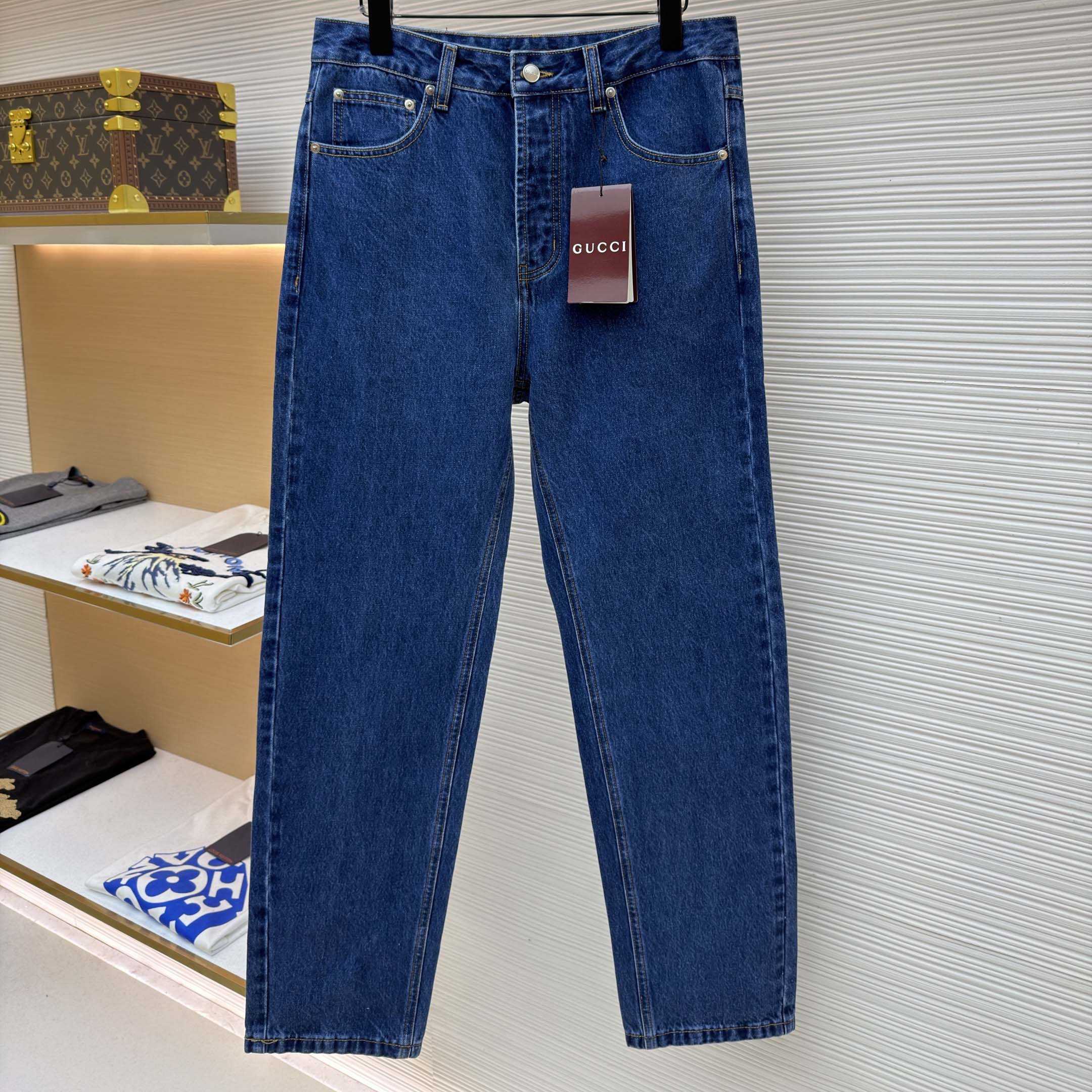 Gucci Cropped Denim Pant - DopestKickz