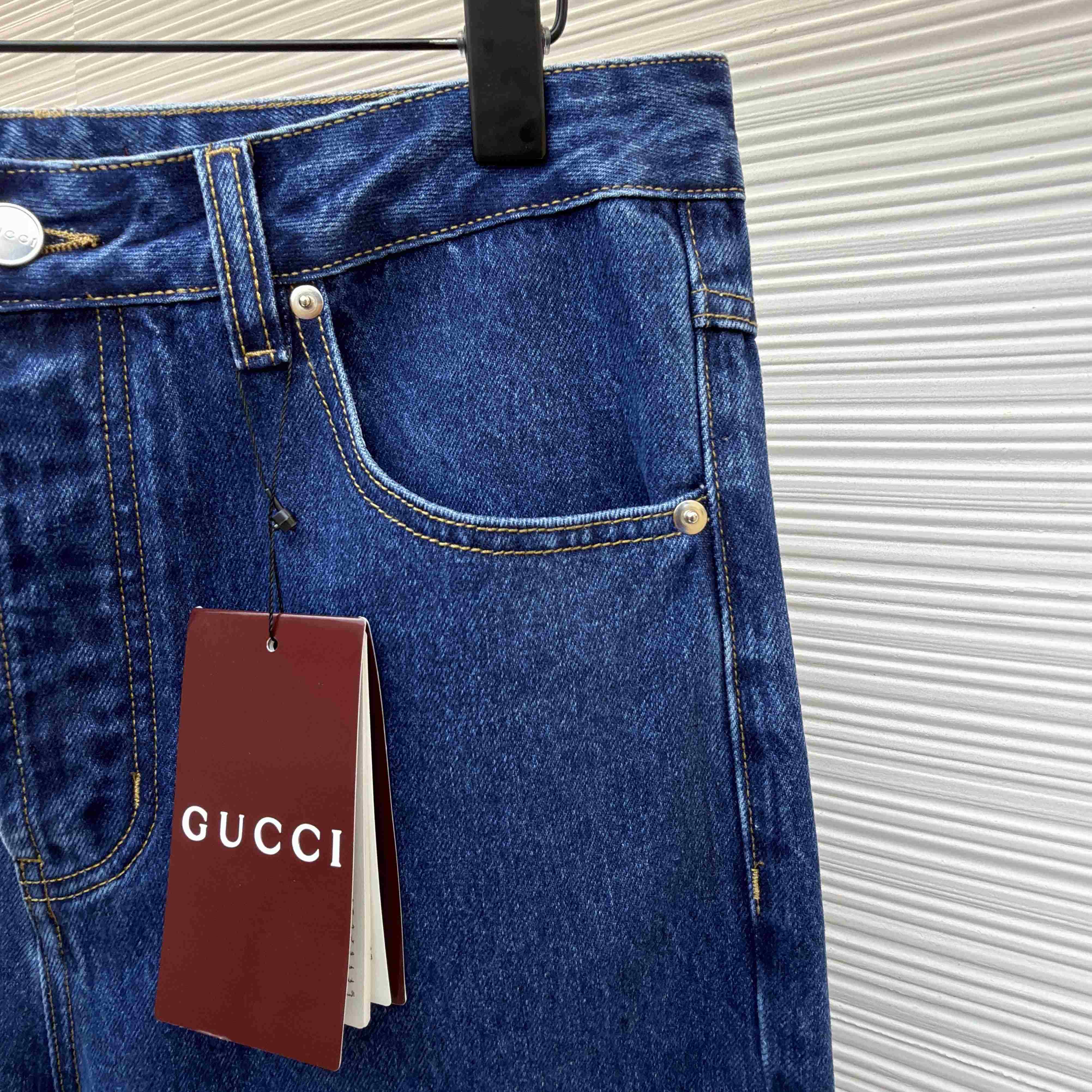 Gucci Cropped Denim Pant - DopestKickz