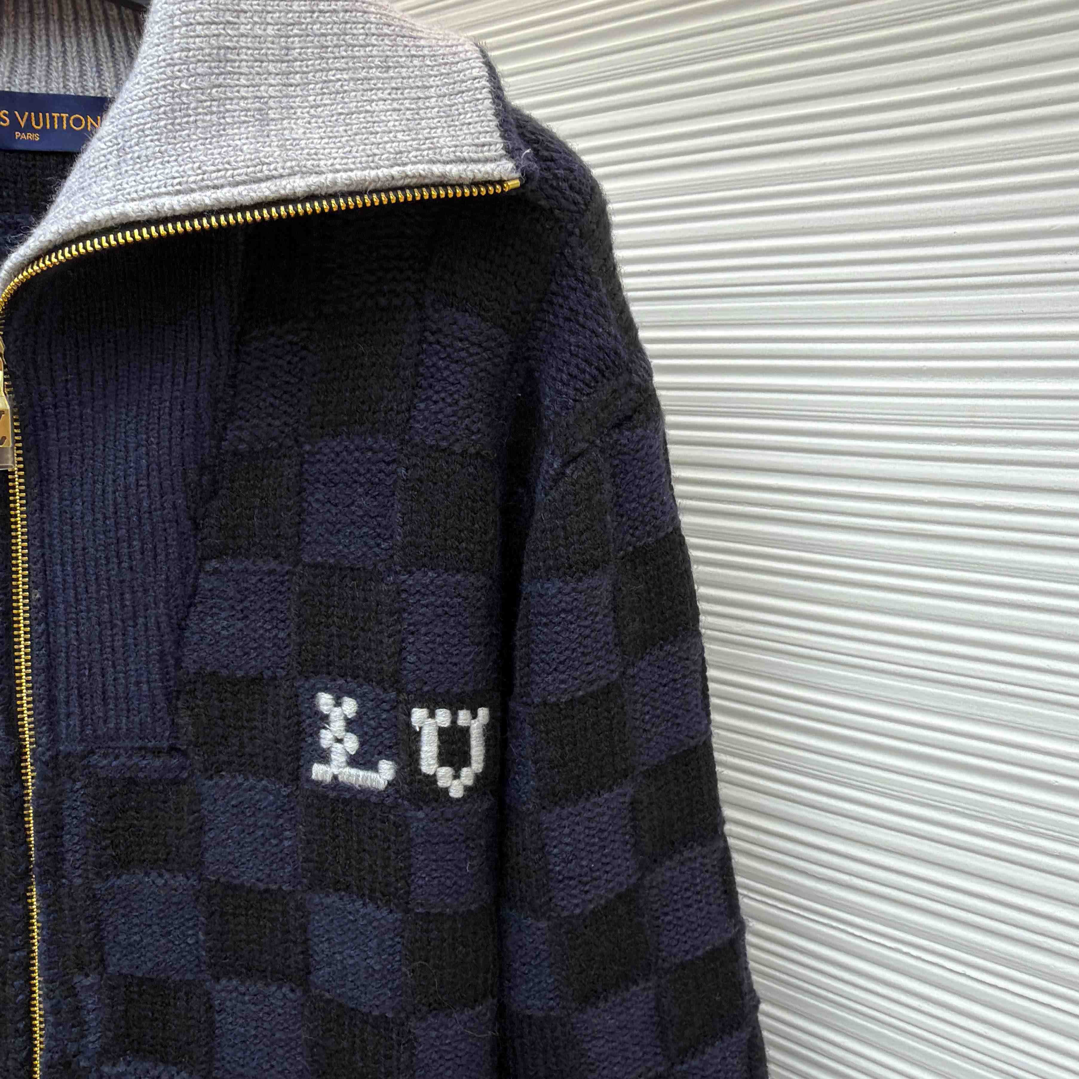 Louis Vuitton Damier Knit Blouson   1AJBVQ - DopestKickz