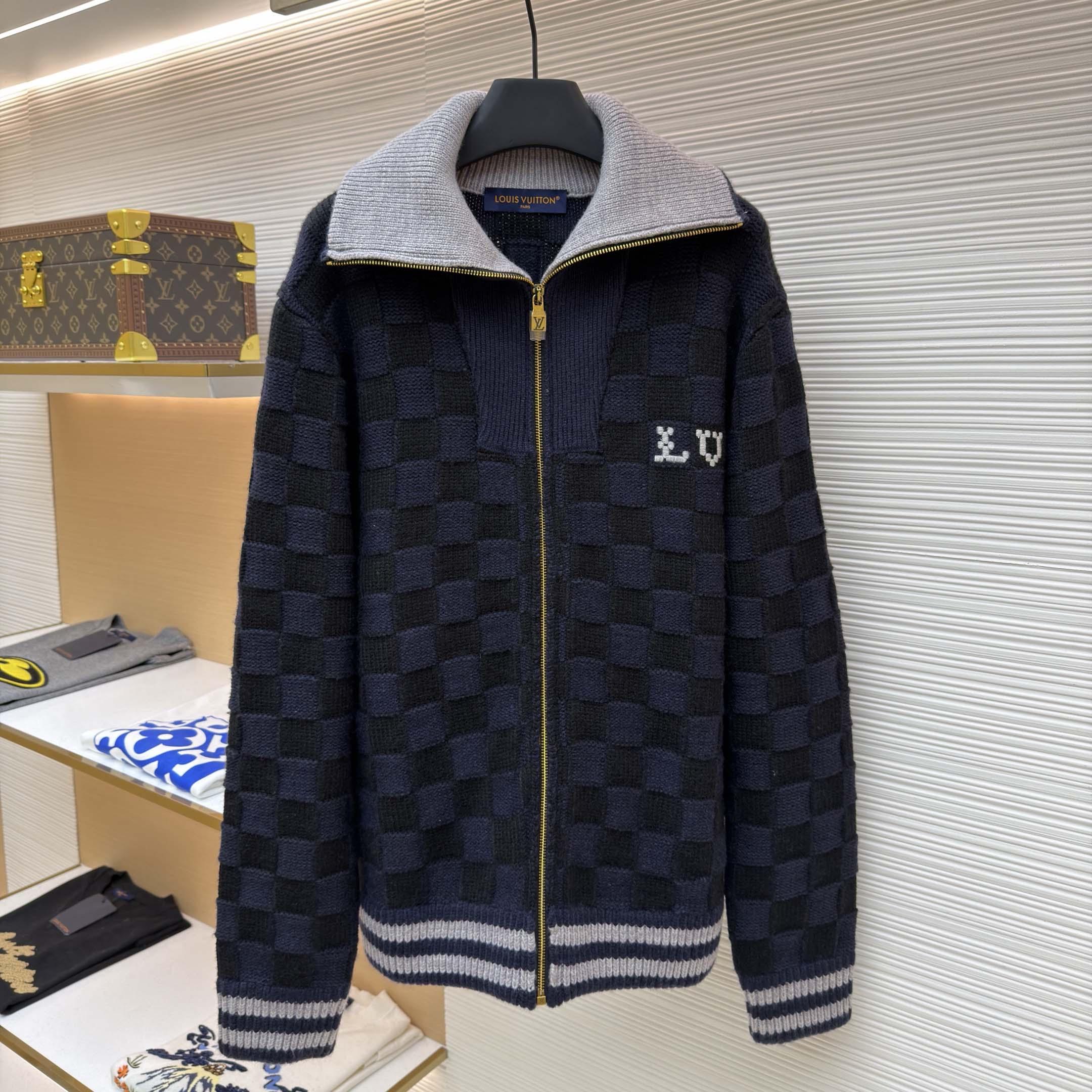 Louis Vuitton Damier Knit Blouson   1AJBVQ - DopestKickz