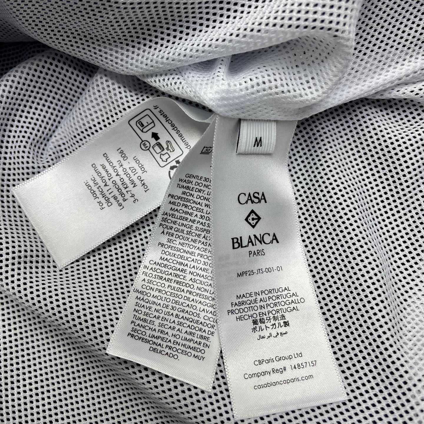 Casablanca Pique Track Jacket C1136 - DopestKickz