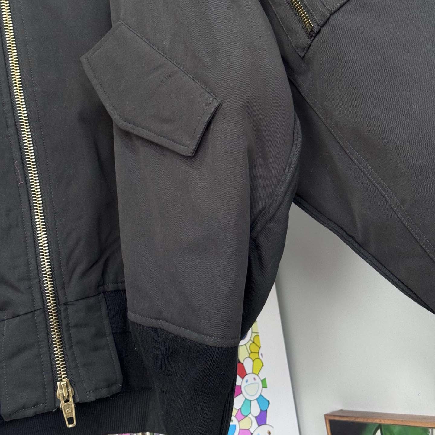 Balenciaga Hooded Cotton Jacket - DopestKickz