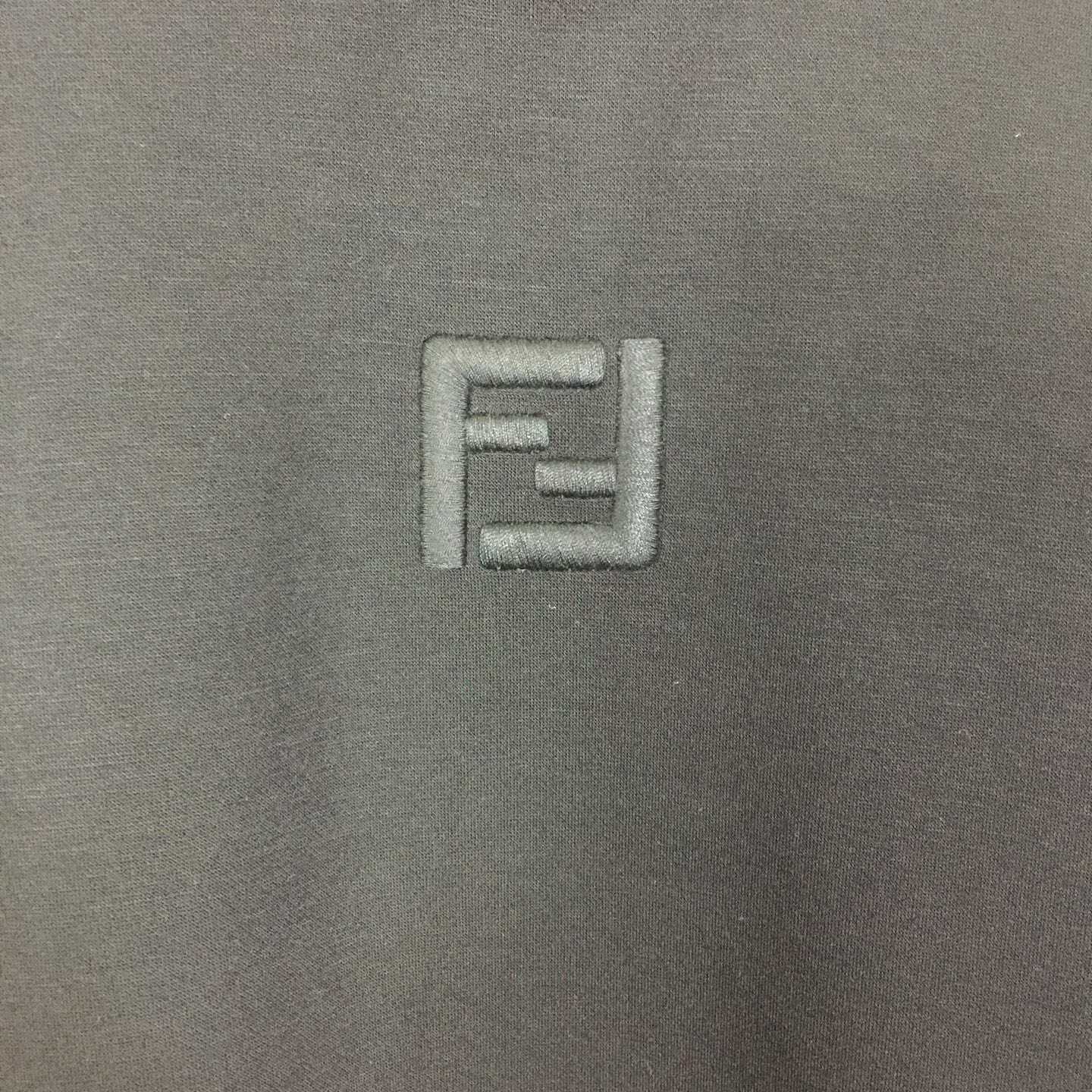 Fendi Black Cotton Sweatshirt - DopestKickz