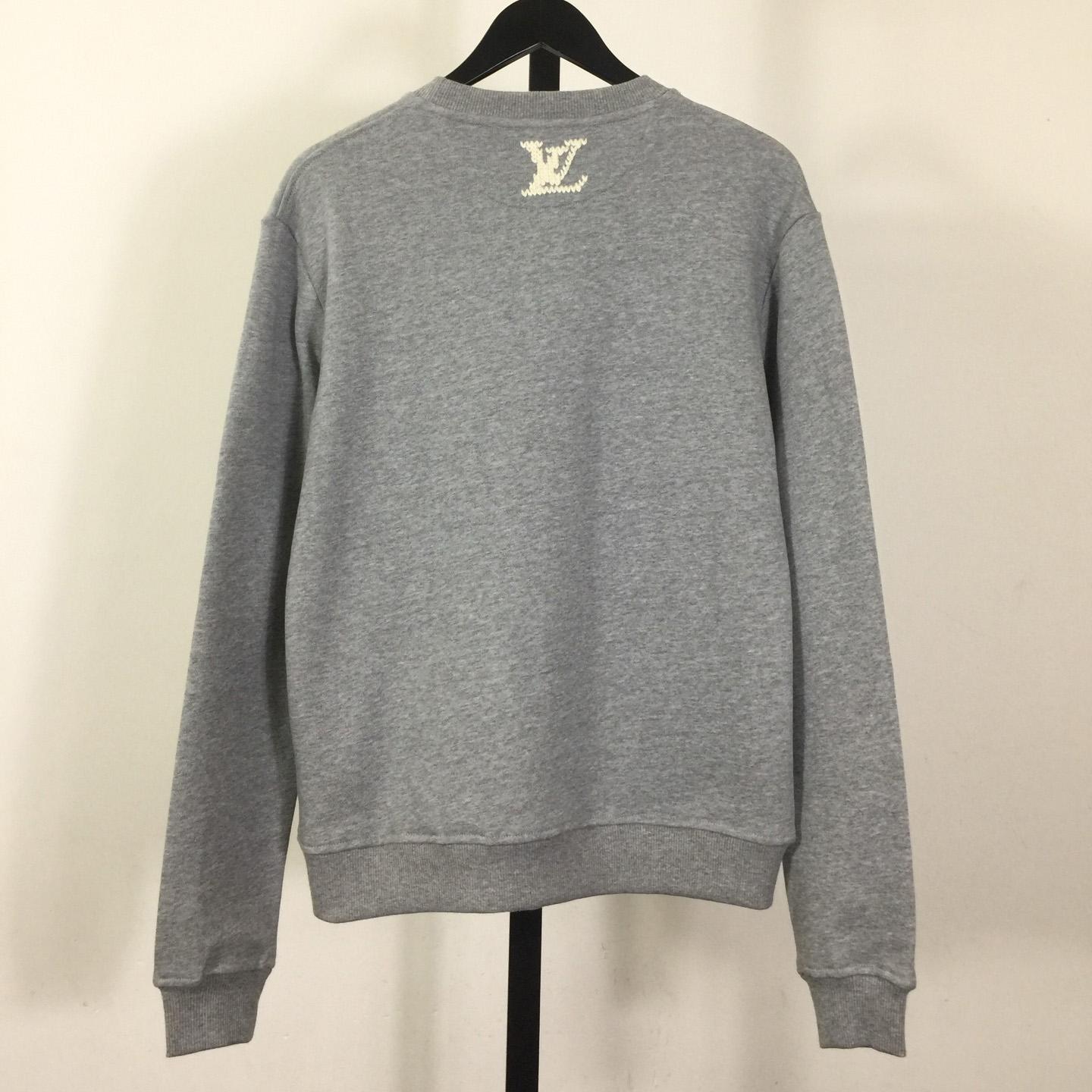 Louis Vuitton Embroidered Signature Sweatshirt  1AIKCO - DopestKickz
