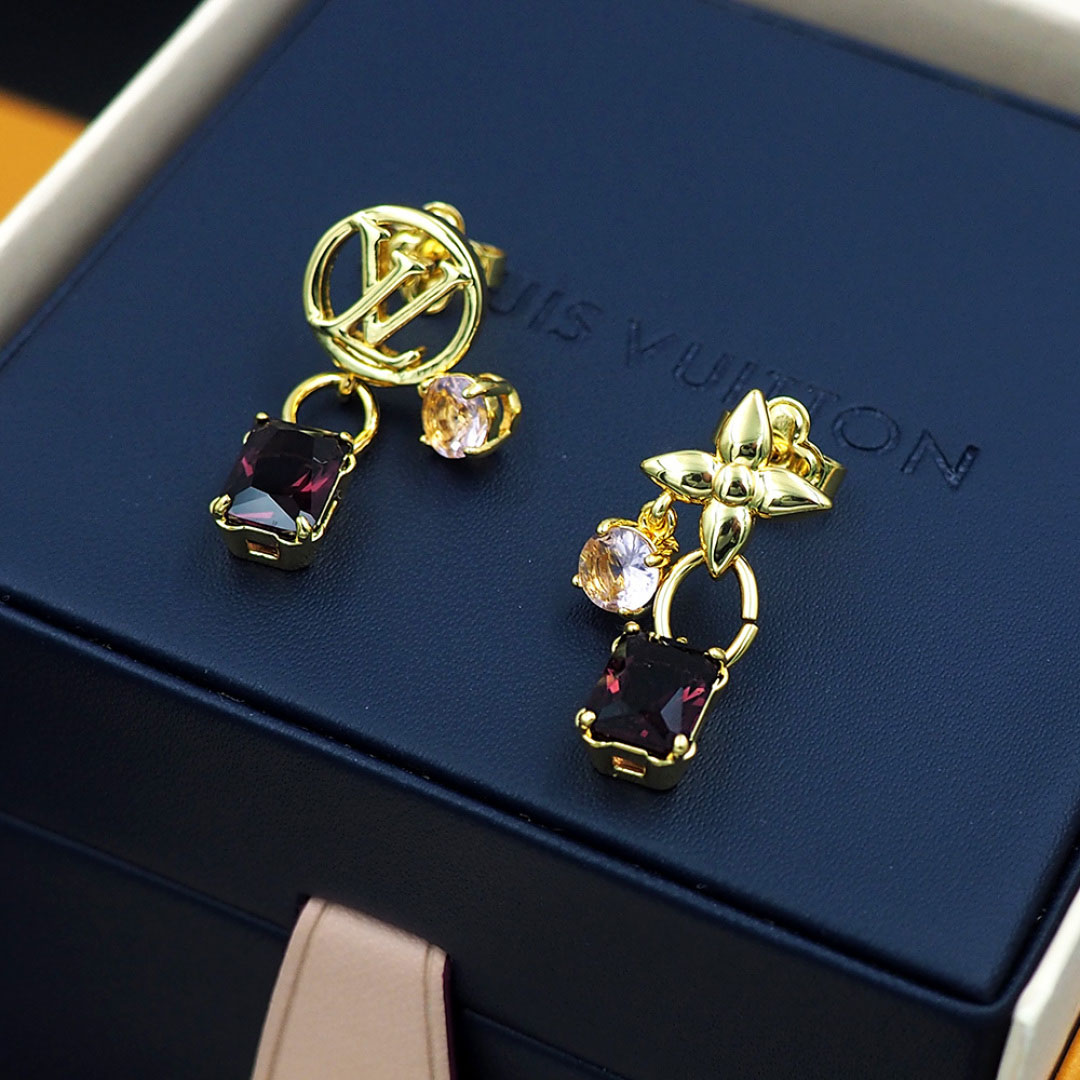 Louis Vuitton Circle Heirloom Earrings - DopestKickz