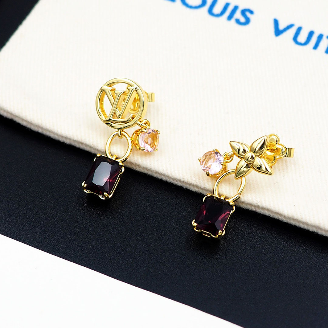 Louis Vuitton Circle Heirloom Earrings - DopestKickz