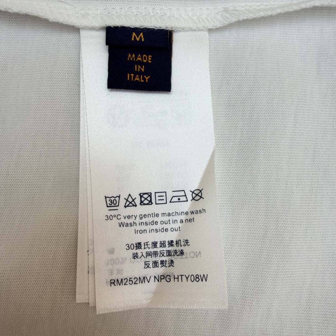 Louis Vuitton Embellished Signature Short-Sleeved T-Shirt    - DopestKickz