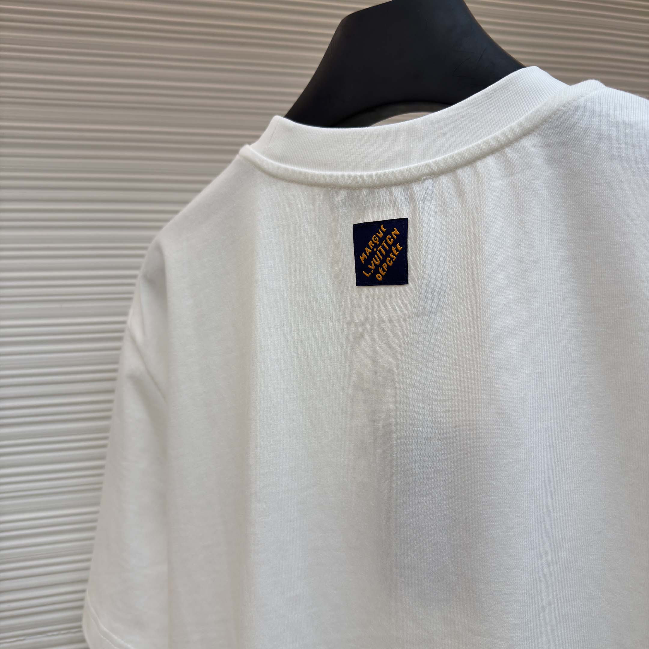 Louis Vuitton Embellished Signature Short-Sleeved T-Shirt    - DopestKickz