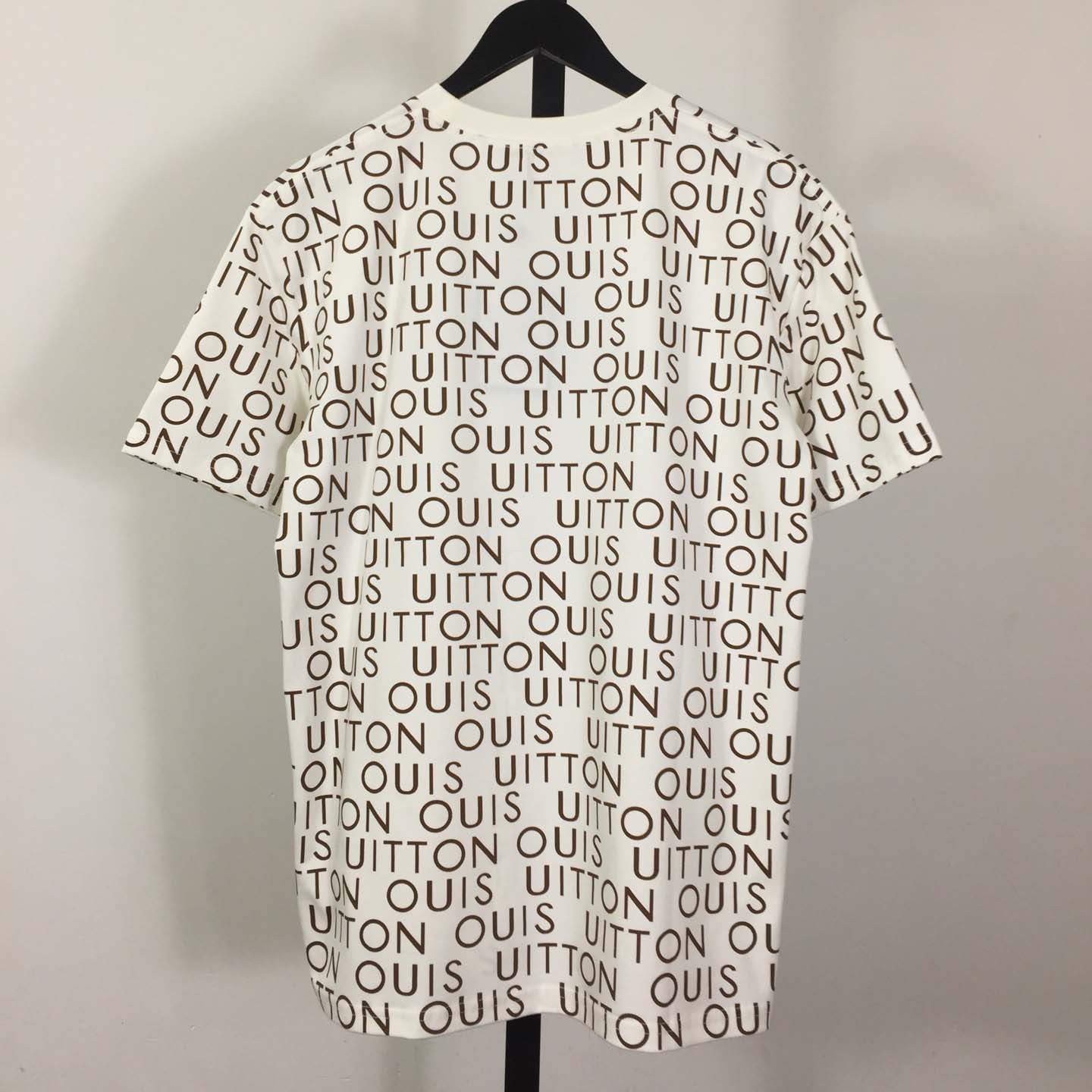 Louis Vuitton Cotton T-shirt With All-over Logo Print - DopestKickz