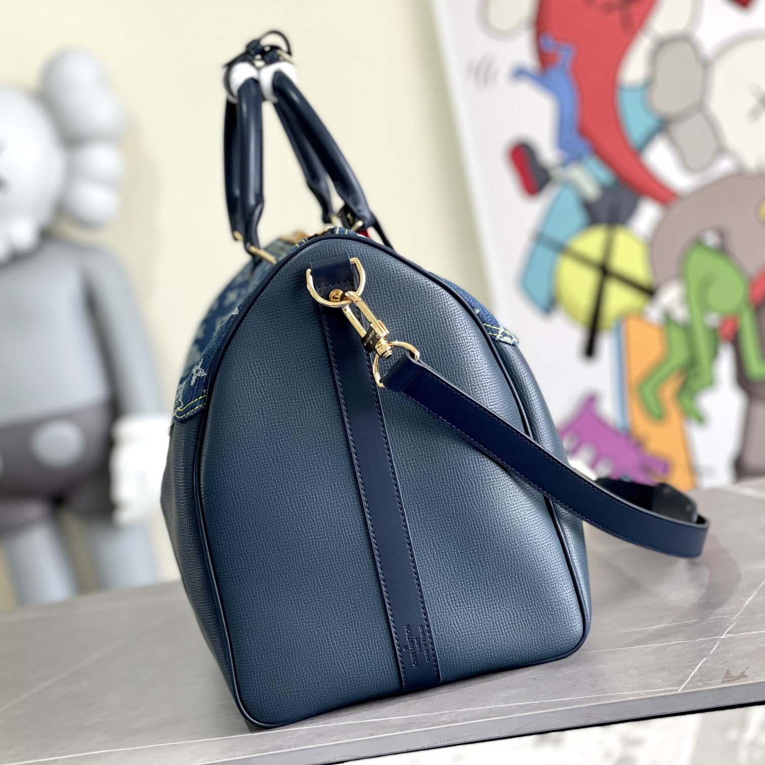 Louis Vuitton Nigo Keepall Bandouliere   50 - DopestKickz