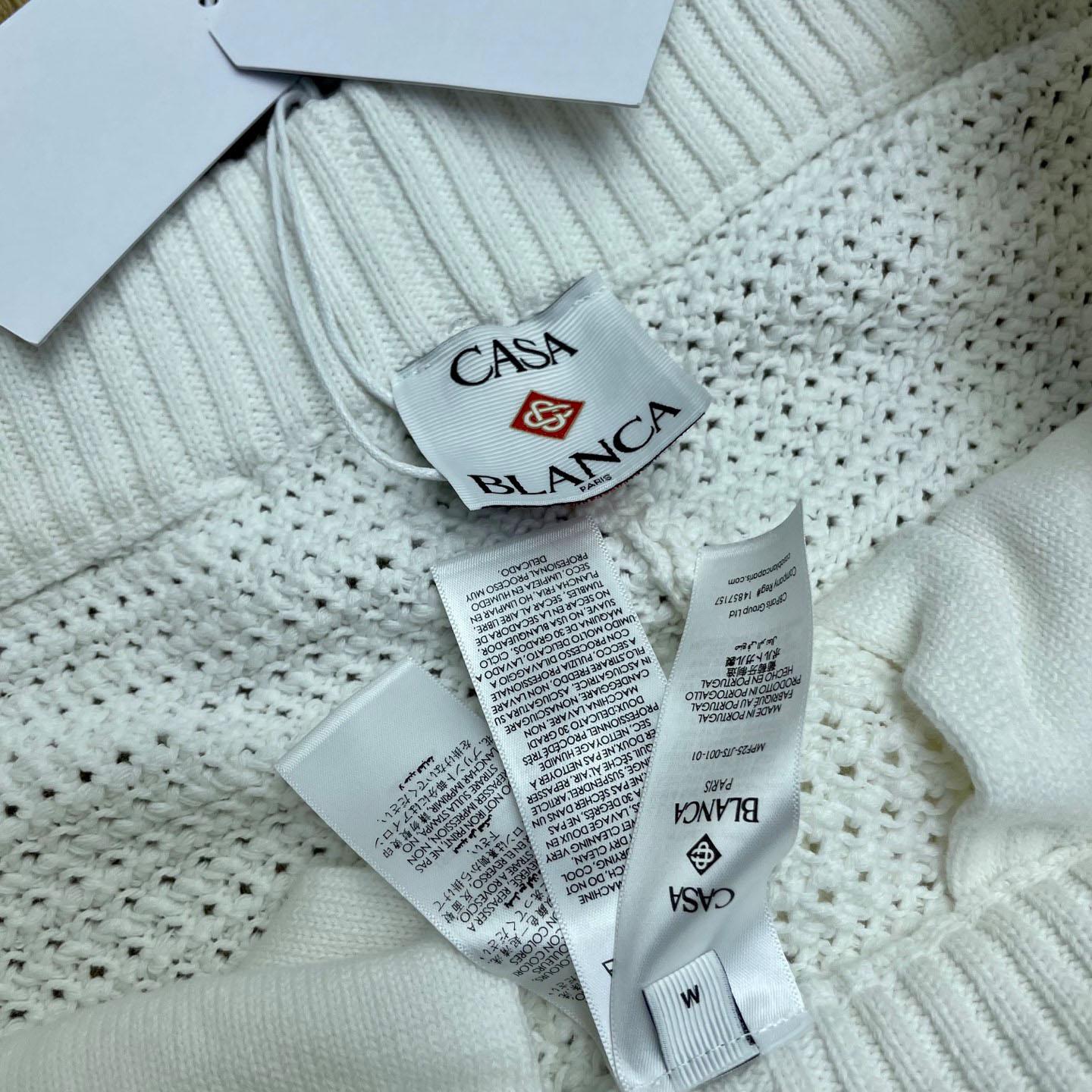 Casablanca Tennis Cotton Crochet Shorts Z6039 - DopestKickz