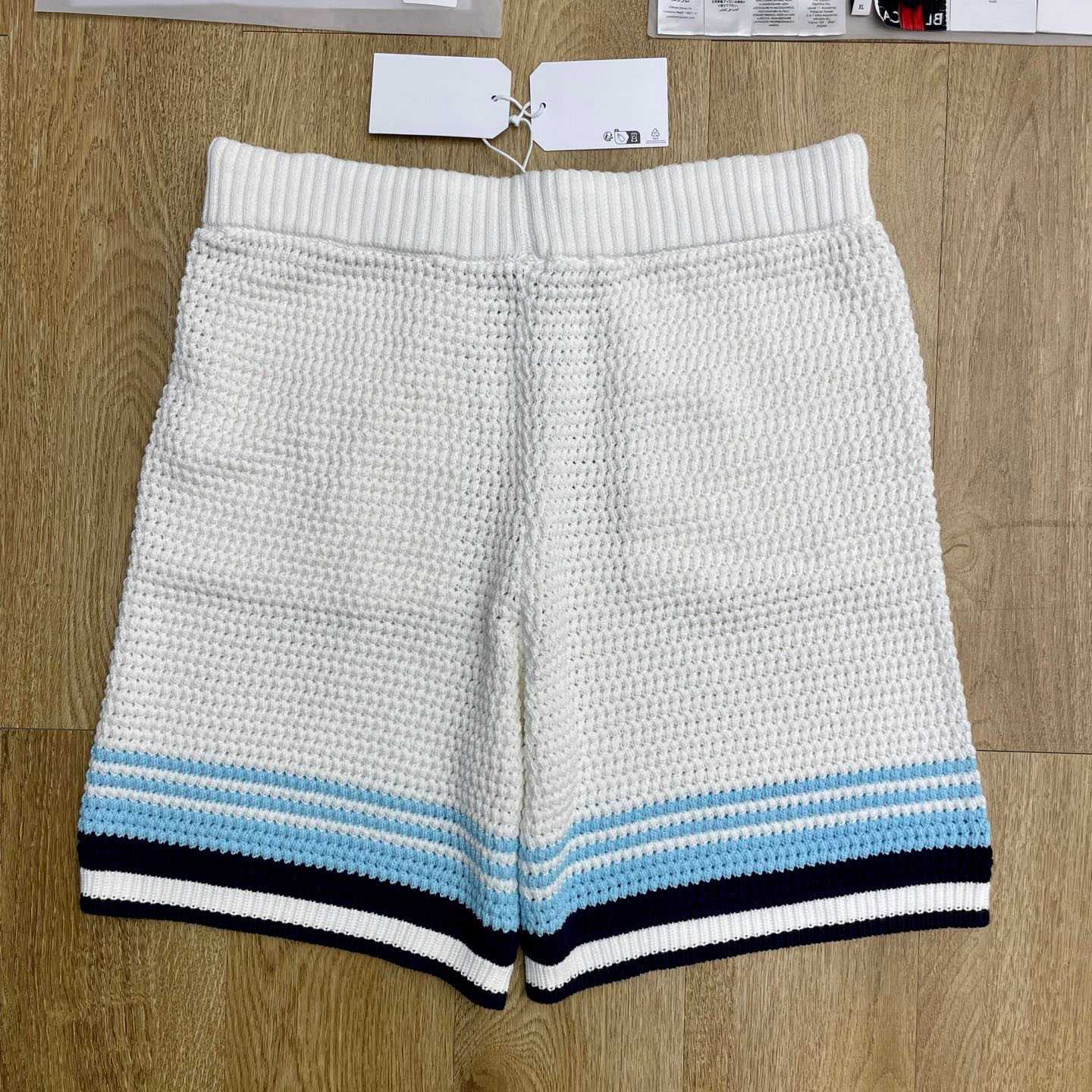 Casablanca Tennis Cotton Crochet Shorts Z6039 - DopestKickz