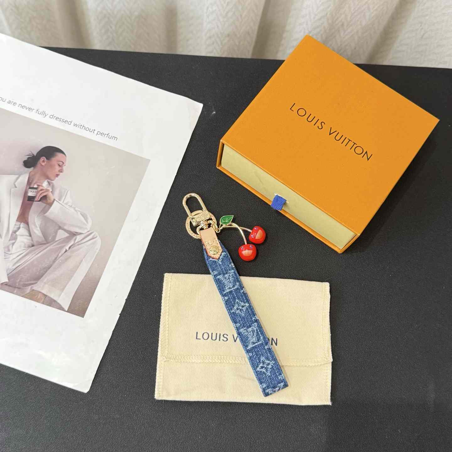 Louis Vuitton LV x TM Denim Cerise Dragonne S00   M02599 - DopestKickz