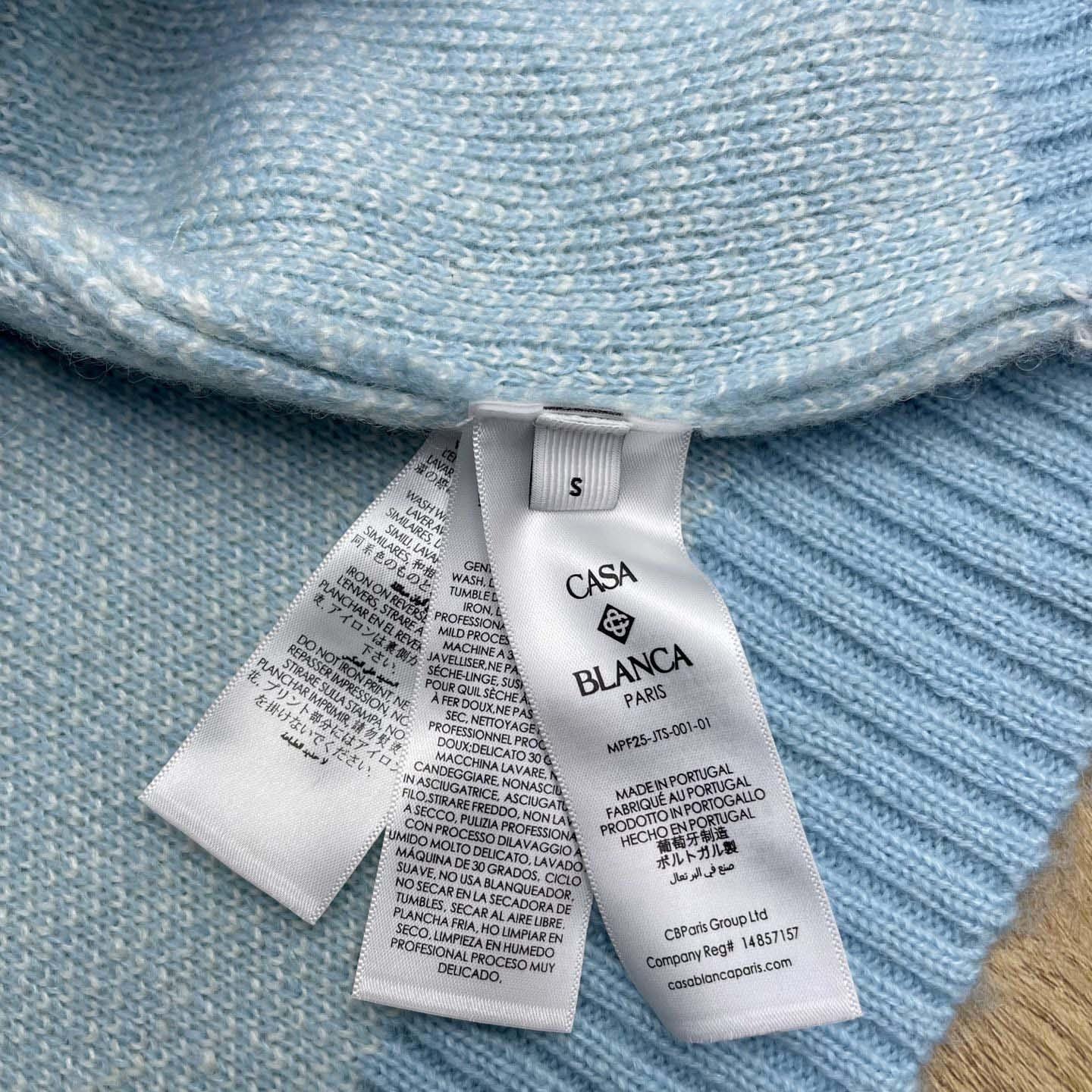 Casablanca Fluffy Gradient Mohair Zip Jacket     Z6036 - DopestKickz