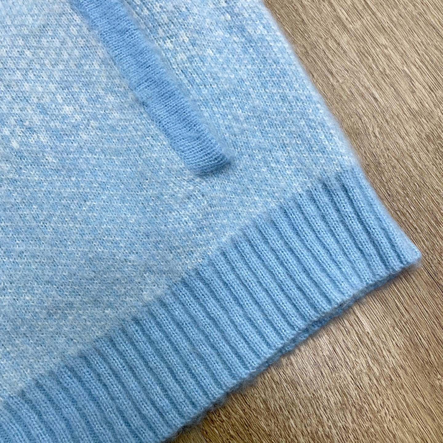 Casablanca Fluffy Gradient Mohair Zip Jacket     Z6036 - DopestKickz