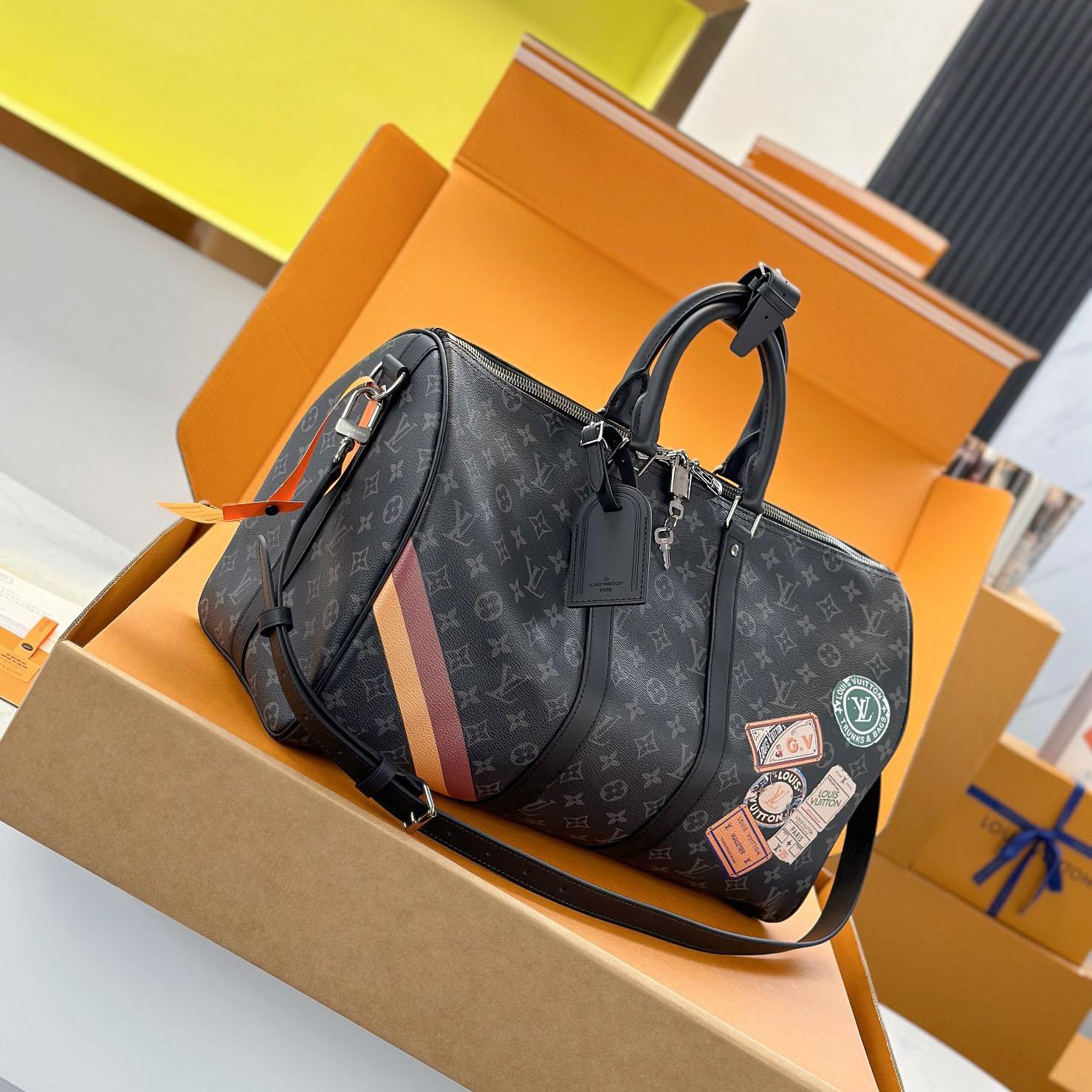Louis VuittonKeepall Bandoulière 45 Mon Monogram P01949 - DopestKickz