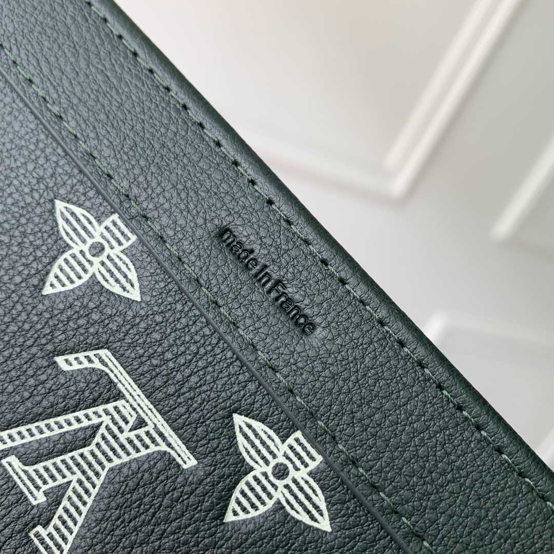 Louis Vuitton Gaston Wearable Wallet Monogram Eclipse    M81115 - DopestKickz