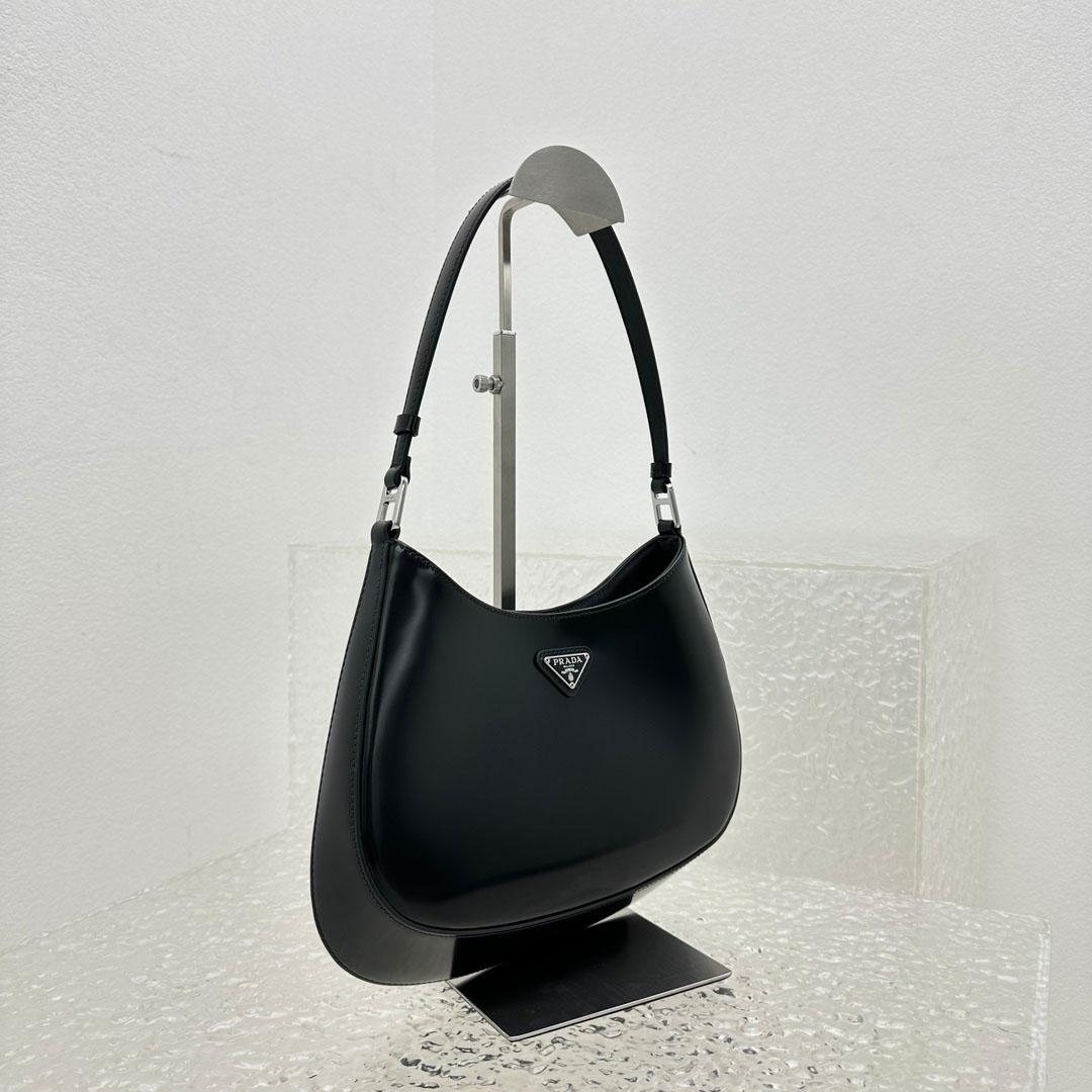Prada Cleo Brushed Leather Shoulder Bag - DopestKickz