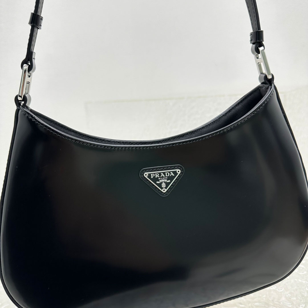 Prada Cleo Brushed Leather Shoulder Bag - DopestKickz