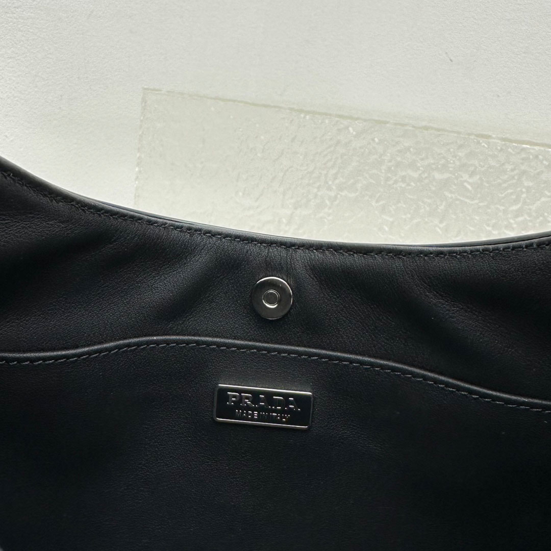 Prada Cleo Brushed Leather Shoulder Bag - DopestKickz