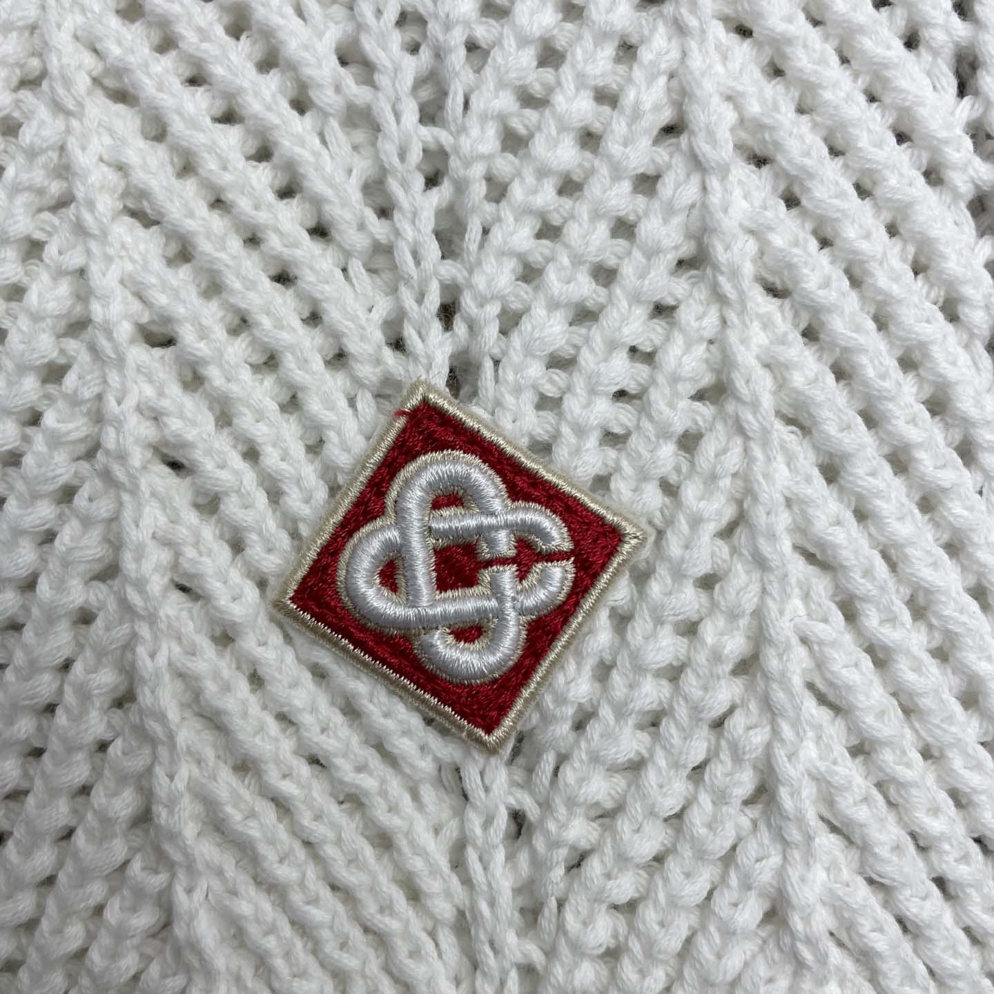 Casablanca Chevron Faux Crochet Shorts   Z6030 - DopestKickz