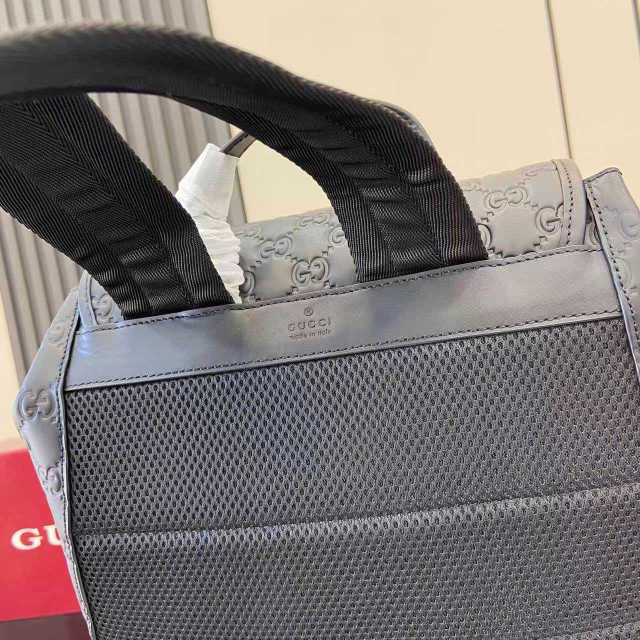 Gucci Emblem Medium Backpack 854750 - DopestKickz