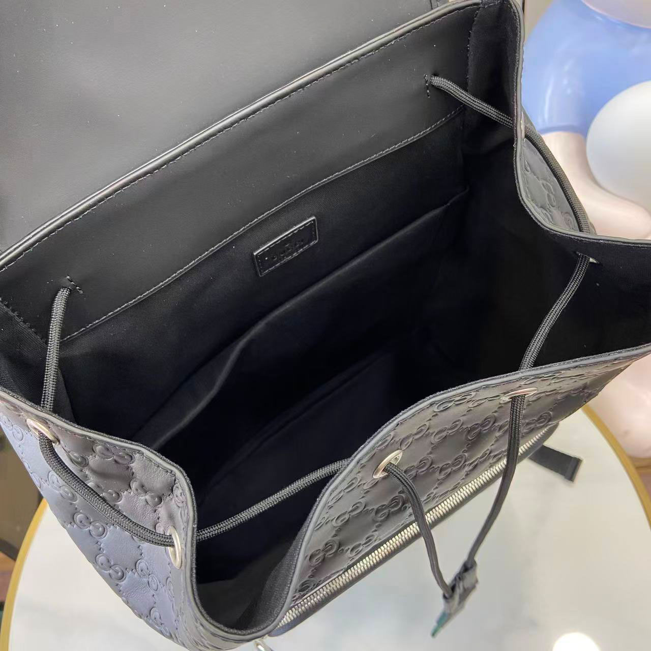 Gucci Emblem Medium Backpack 854750 - DopestKickz