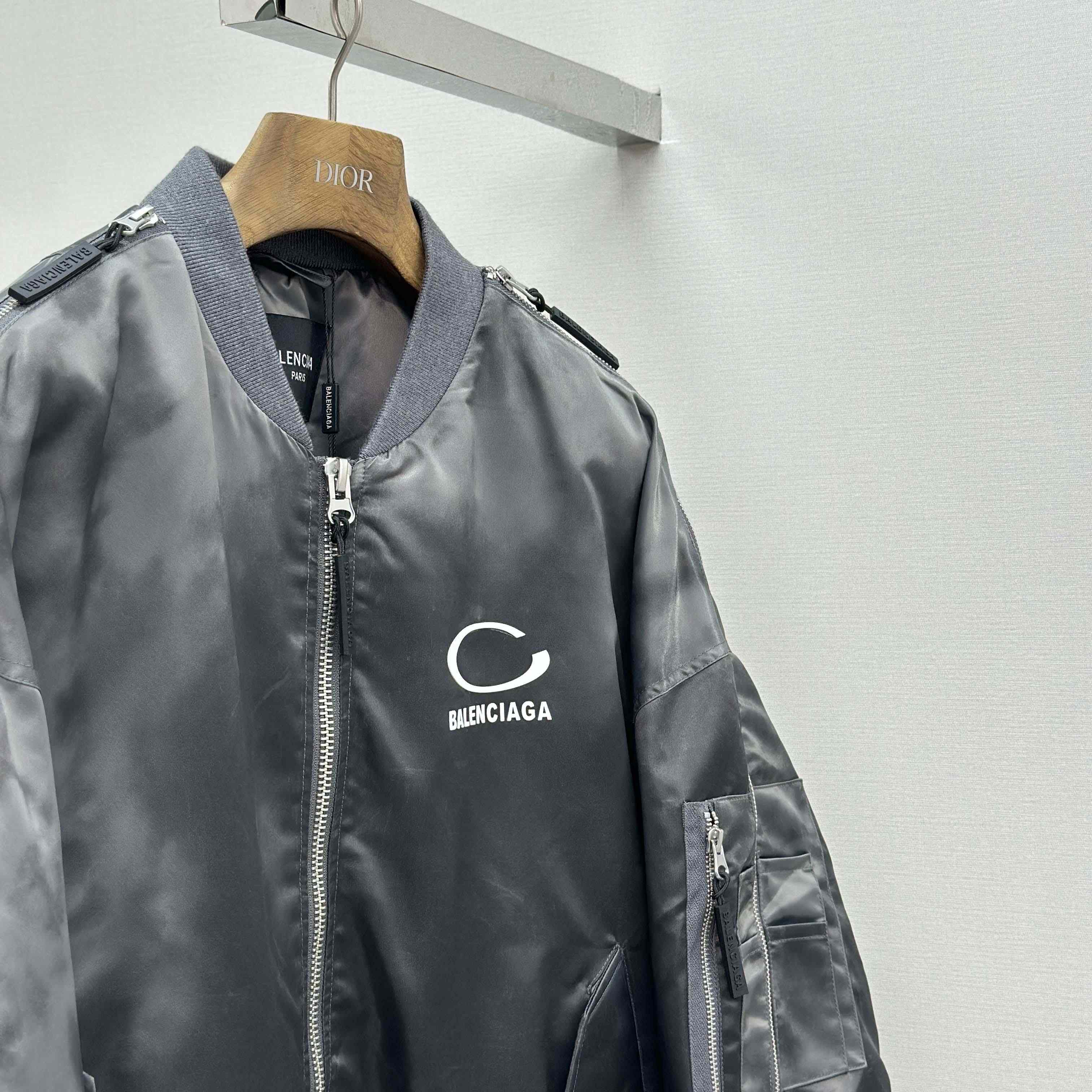 Balenciaga Bomber Jacket  - DopestKickz