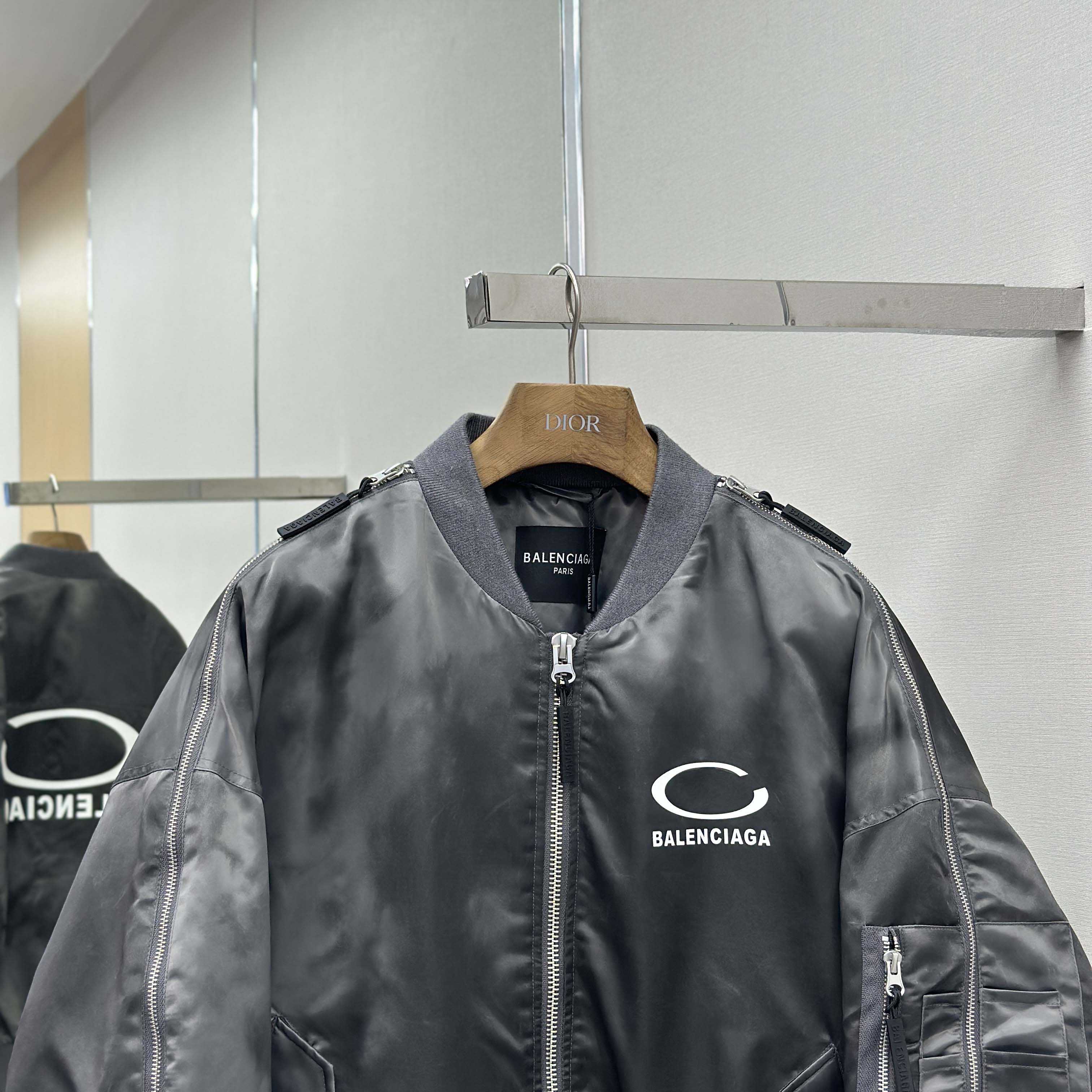 Balenciaga Bomber Jacket  - DopestKickz