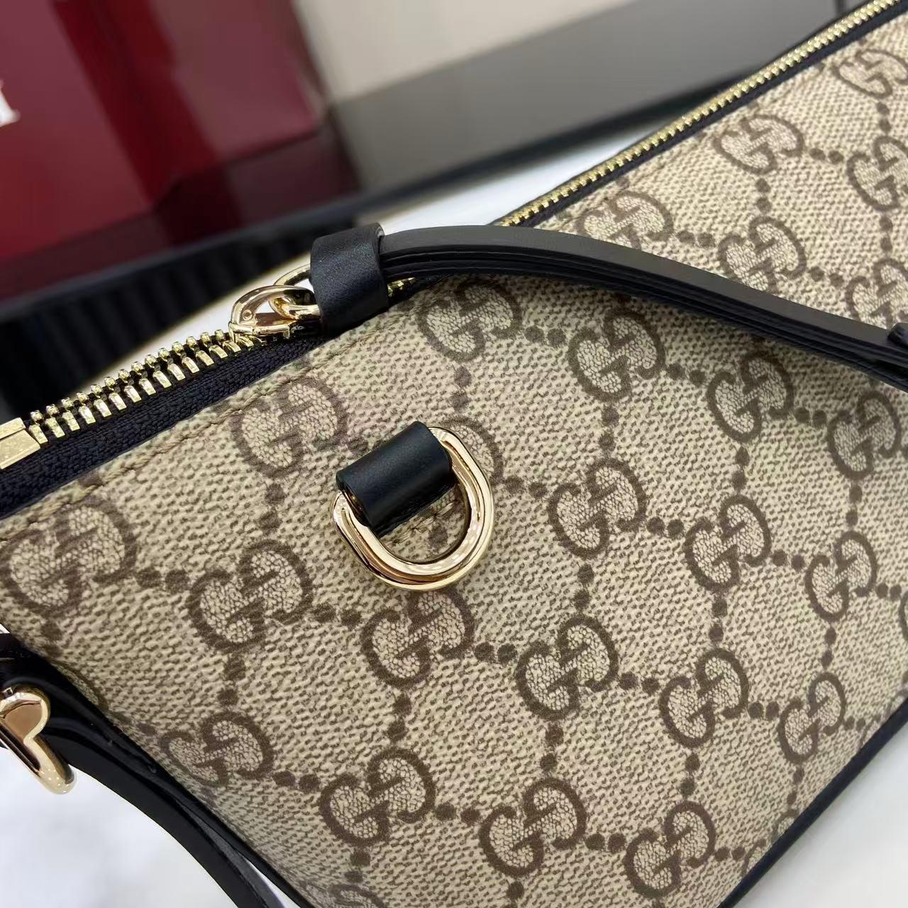 Gucci GG Emblem Small Shoulder Bag - DopestKickz