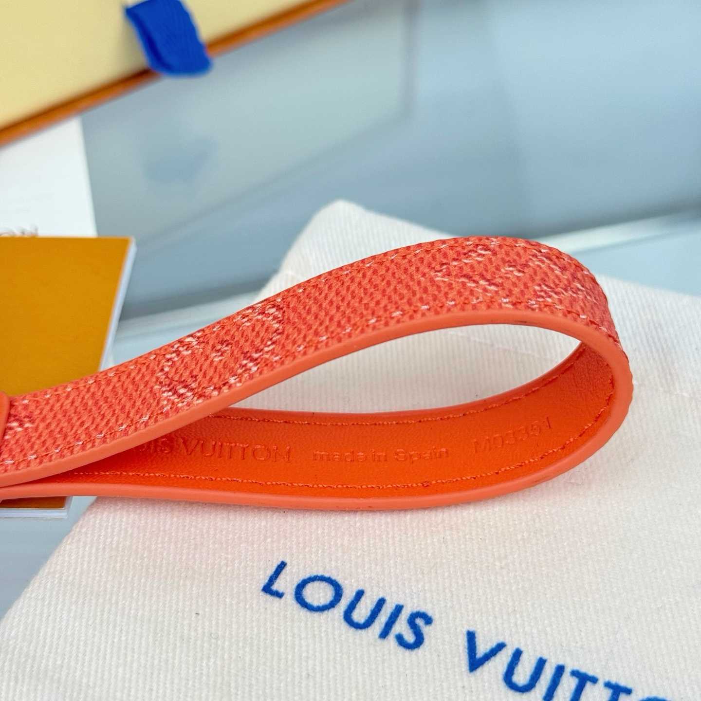 Louis Vuitton LV Slim Dragonne Key Holder and Bag Charm S00  - DopestKickz