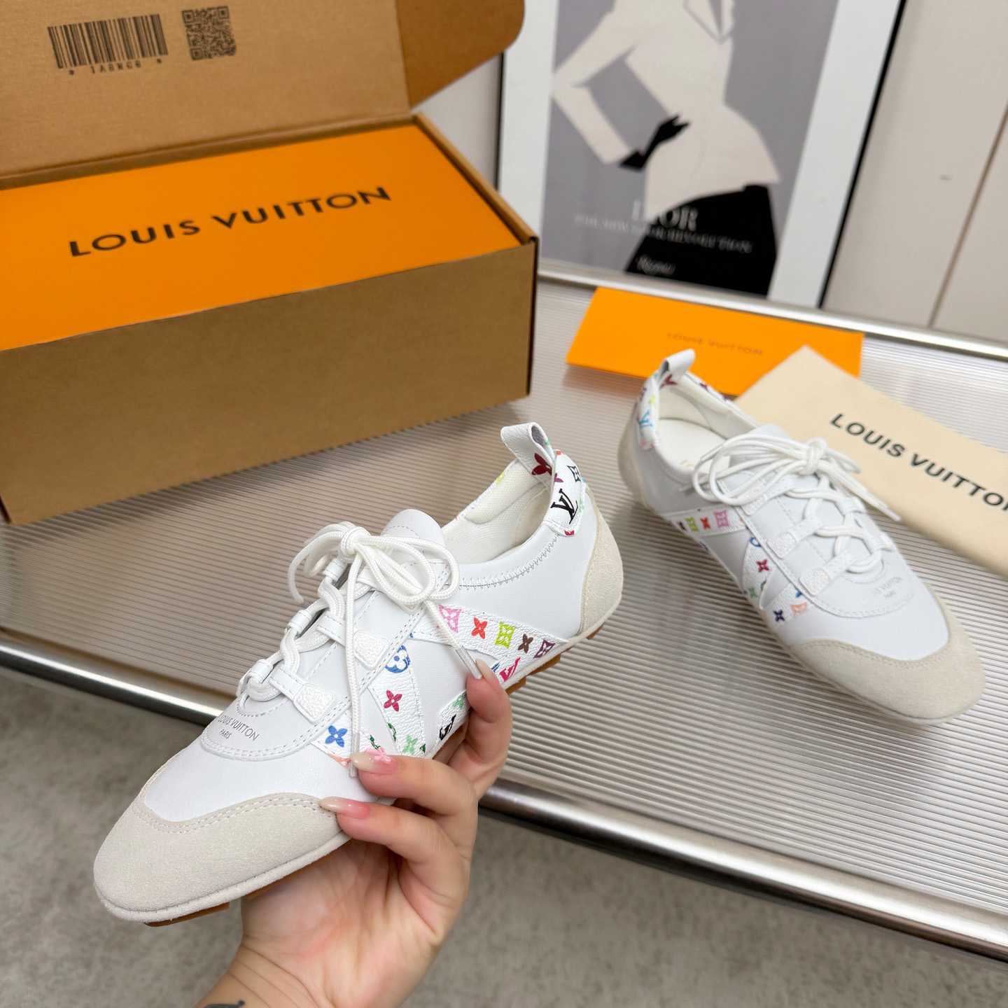 Louis Vuitton LV x TM LV Sneakerina 1AJJQG - DopestKickz
