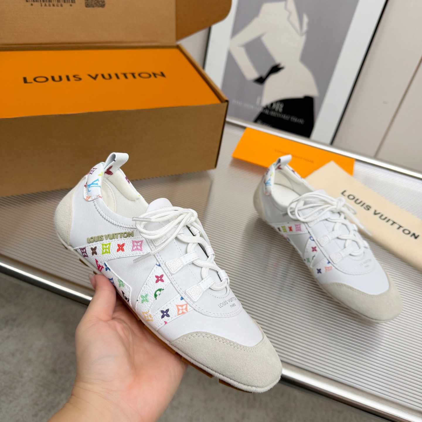 Louis Vuitton LV x TM LV Sneakerina 1AJJQG - DopestKickz
