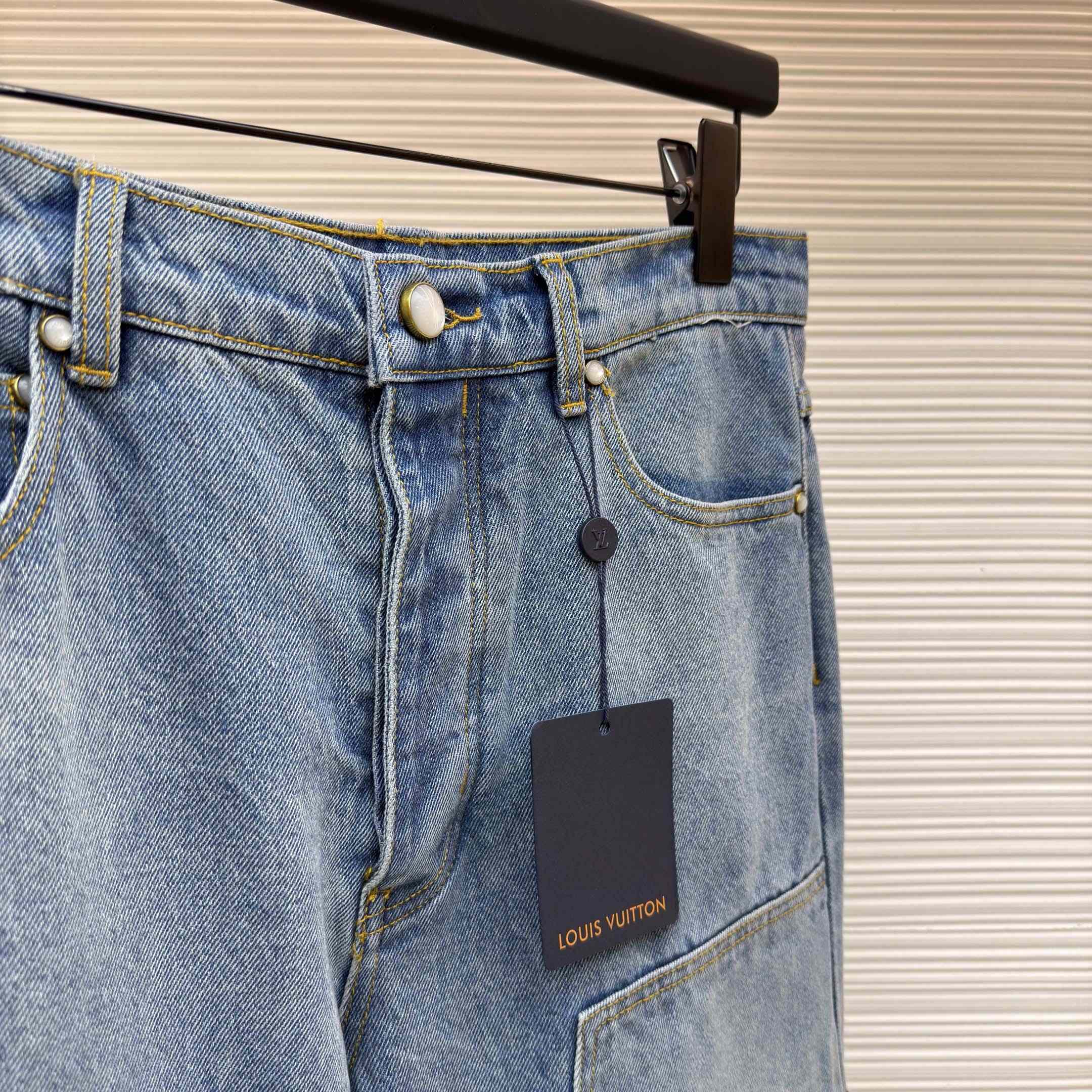 Louis Vuitton Denim Carpenter Pants    1AJBKQ - DopestKickz