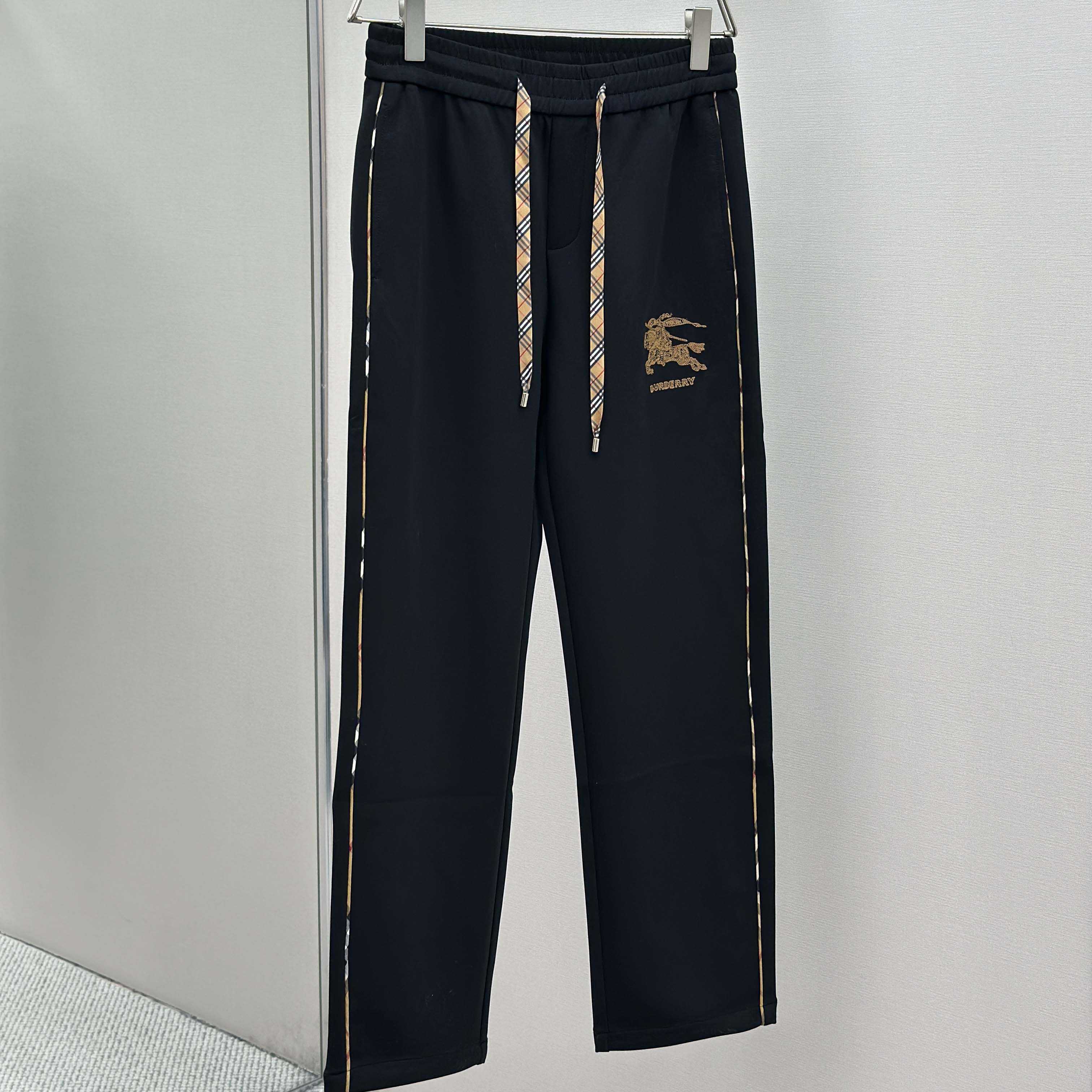 Burberry Trousers In Cotton  - DopestKickz