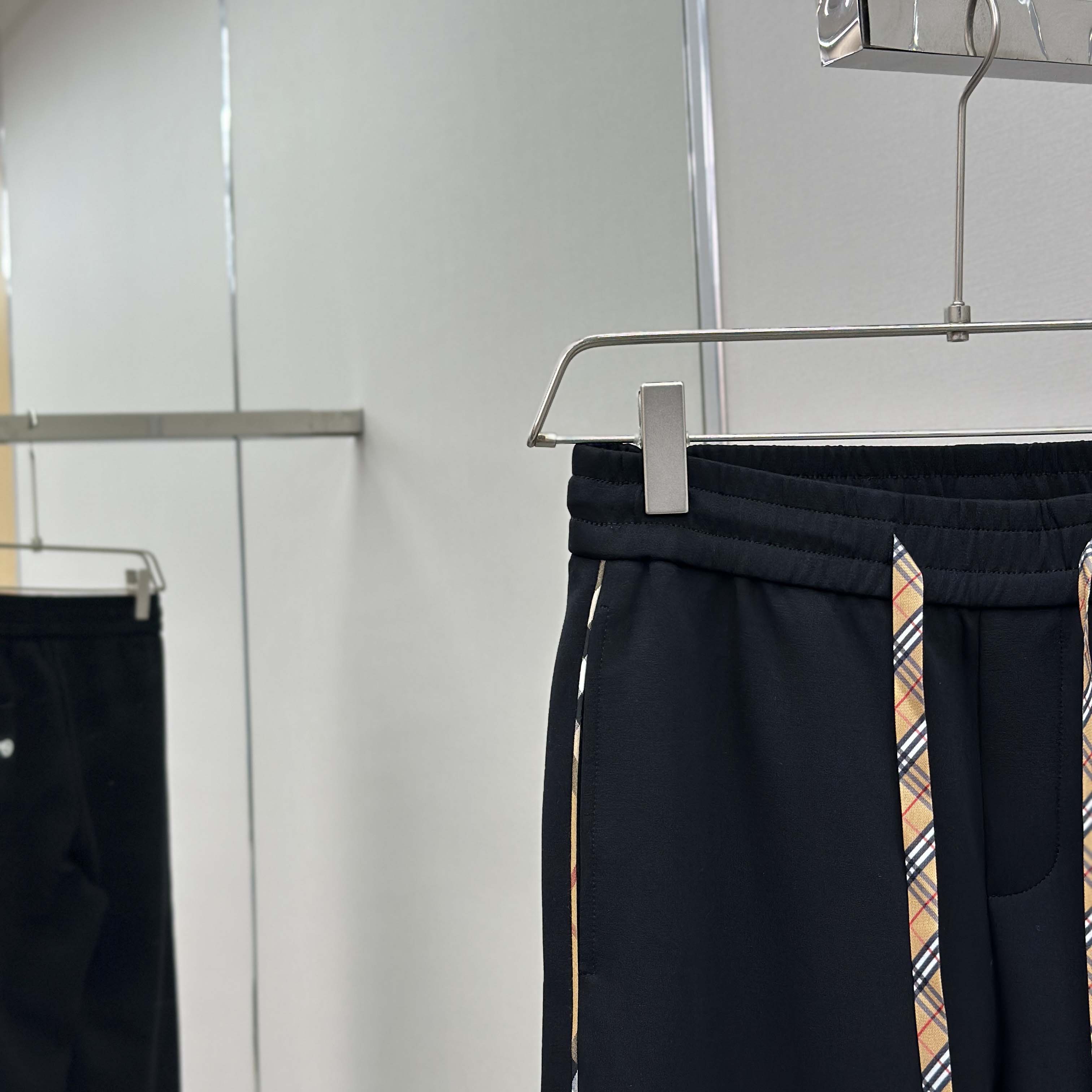 Burberry Trousers In Cotton  - DopestKickz