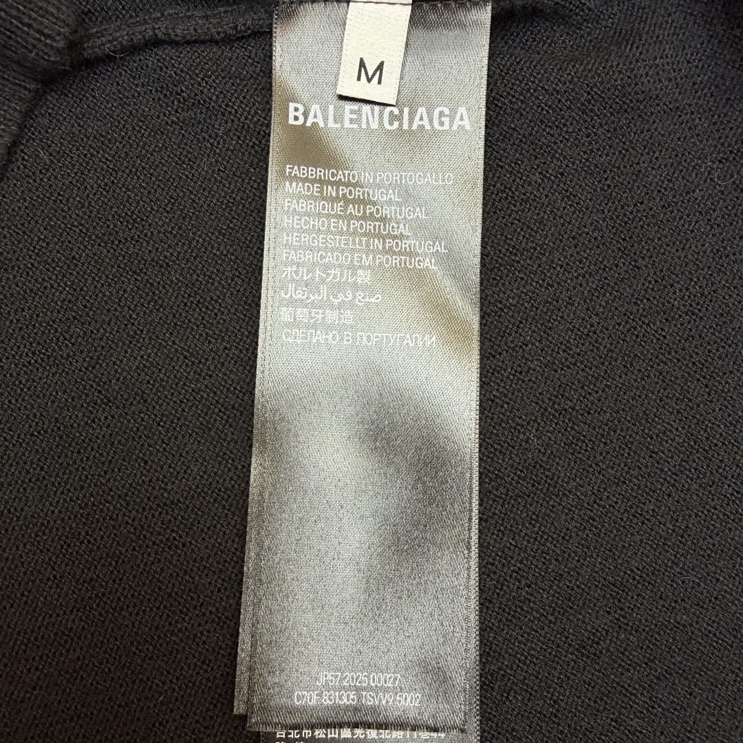 Balenciaga Crewneck Sweater in black  - DopestKickz