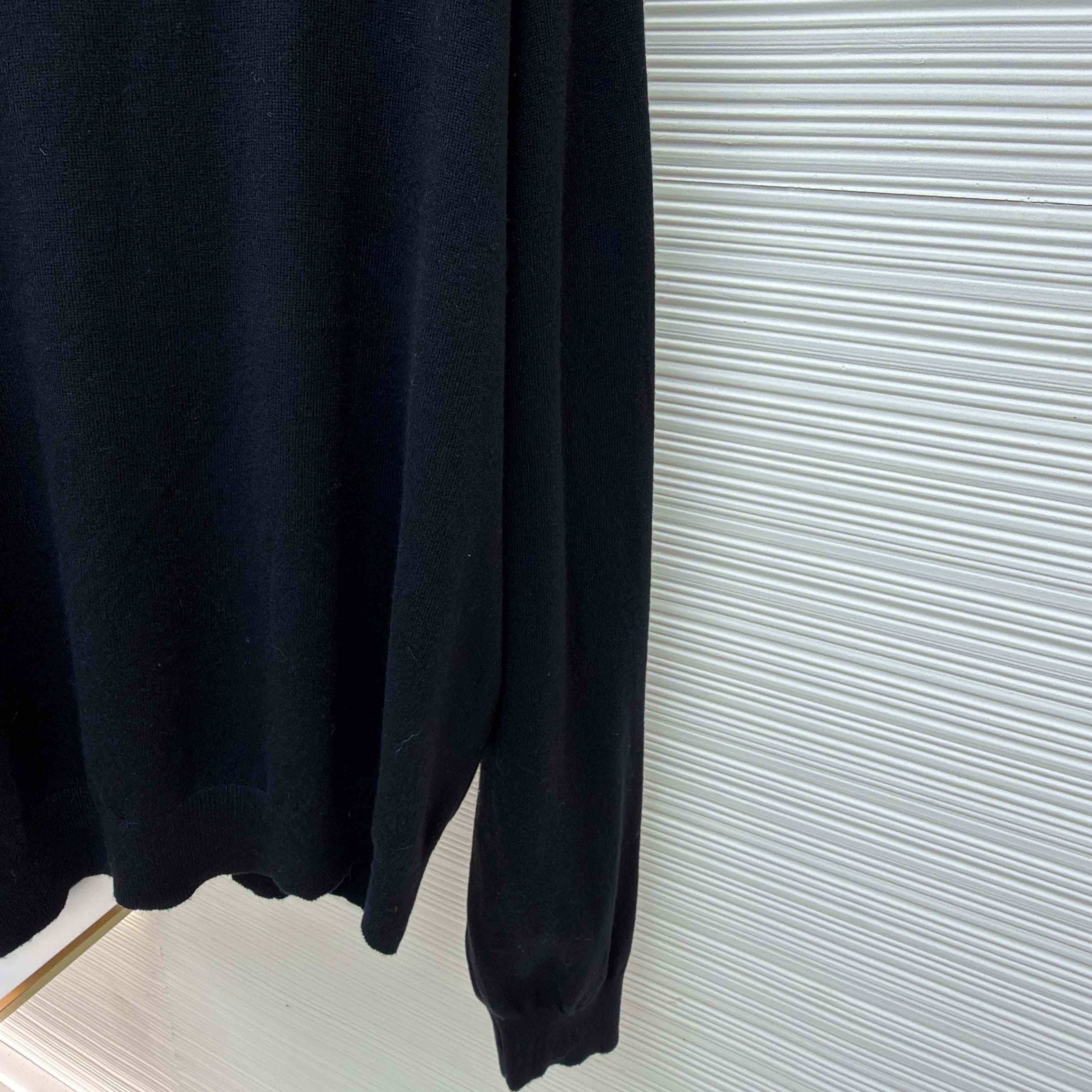 Balenciaga Crewneck Sweater in black  - DopestKickz