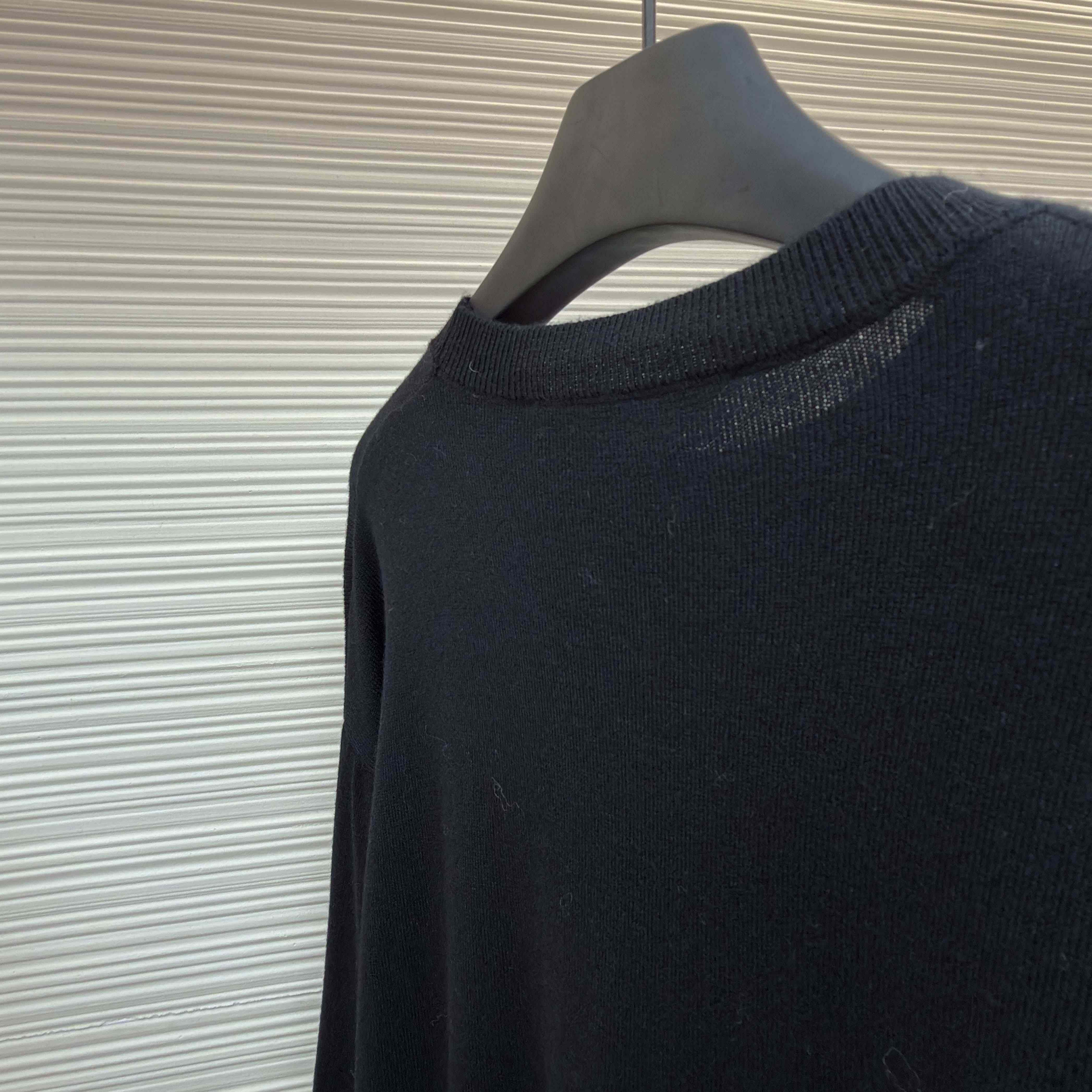 Balenciaga Crewneck Sweater in black  - DopestKickz