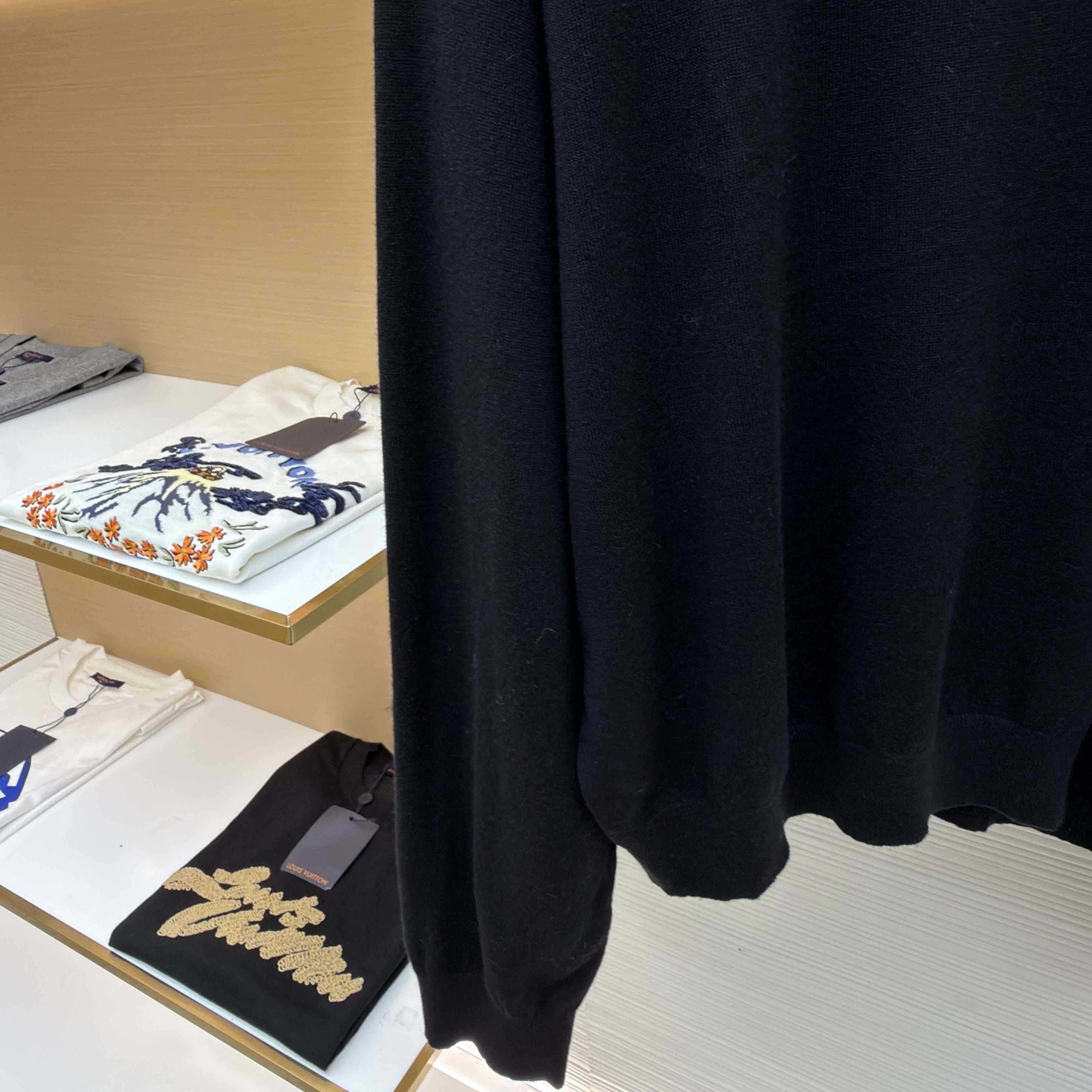 Balenciaga Crewneck Sweater in black  - DopestKickz