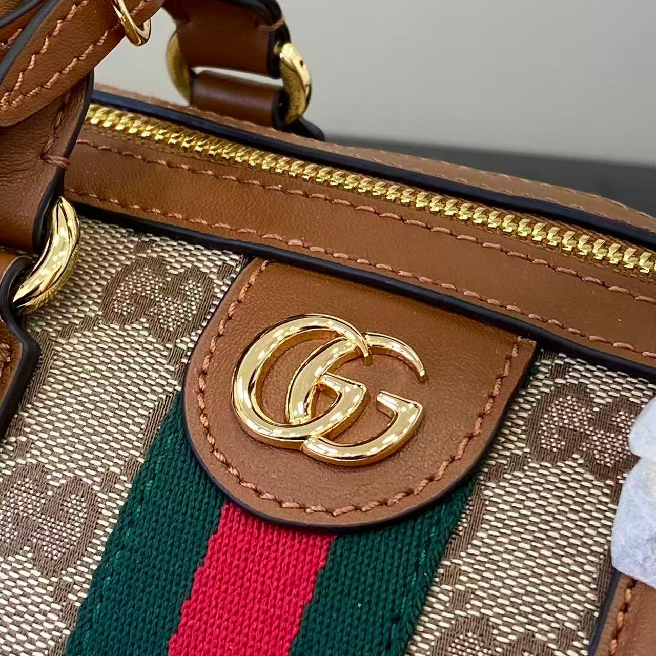 Gucci Ophidia Medium Boston Bag 857595 - DopestKickz