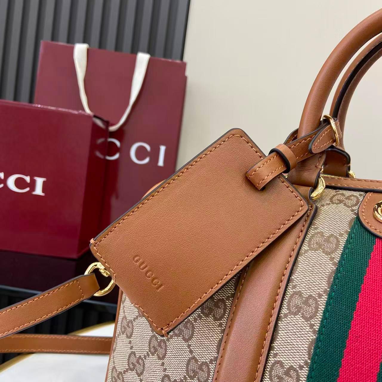 Gucci Ophidia Medium Boston Bag 857595 - DopestKickz