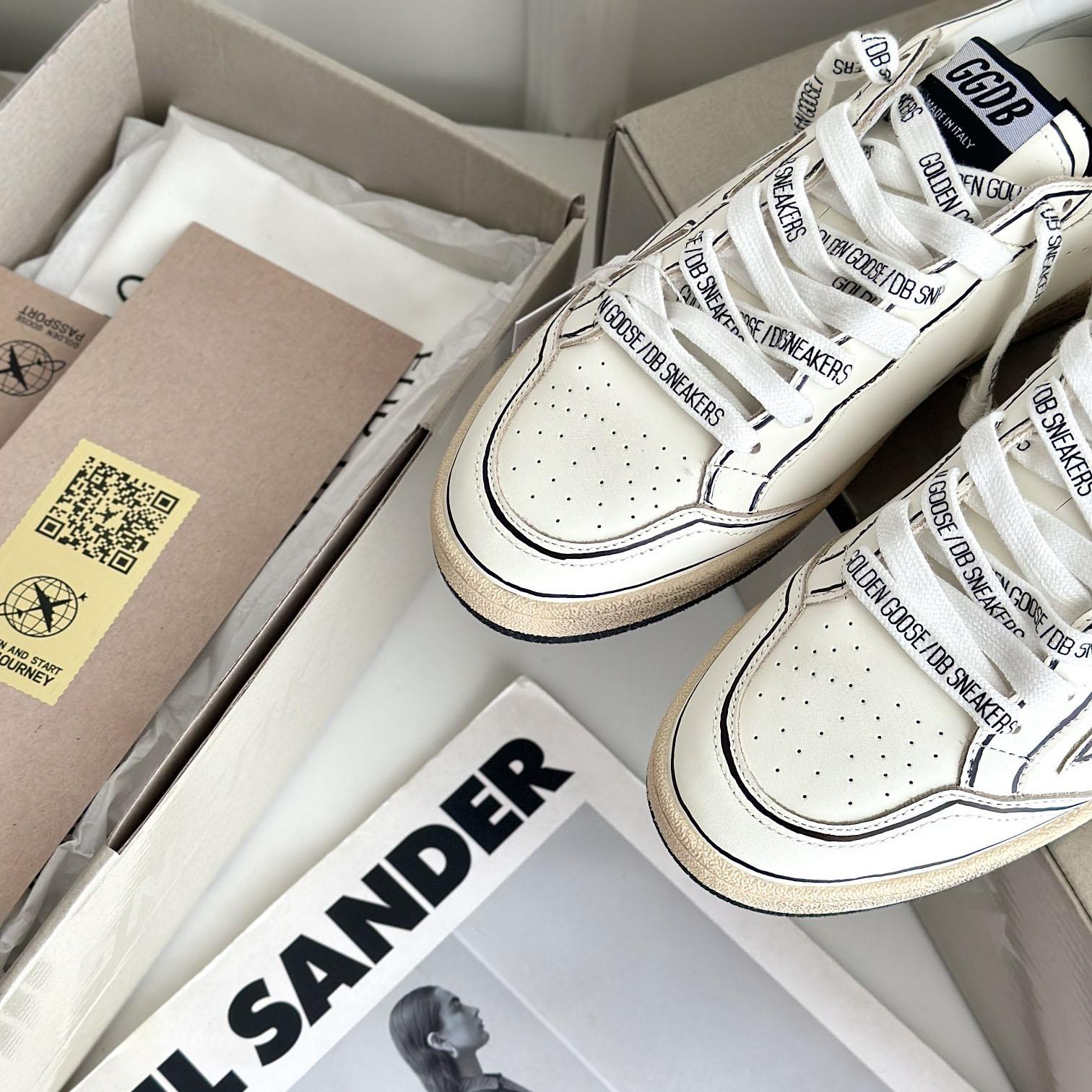 Golden Goose Ball-Star White Grafitti Star White Heel Tab #BEYONDESIRE - DopestKickz