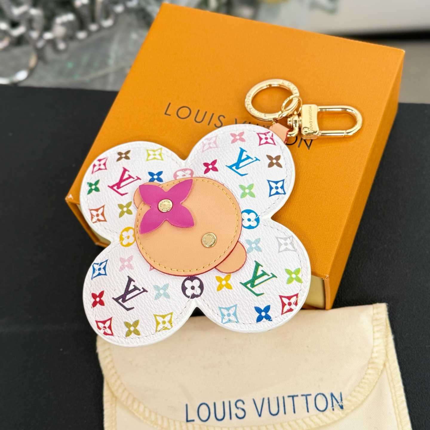 Louis Vuitton LV x TM Vivienne Head Bag Charm   M03728 - DopestKickz