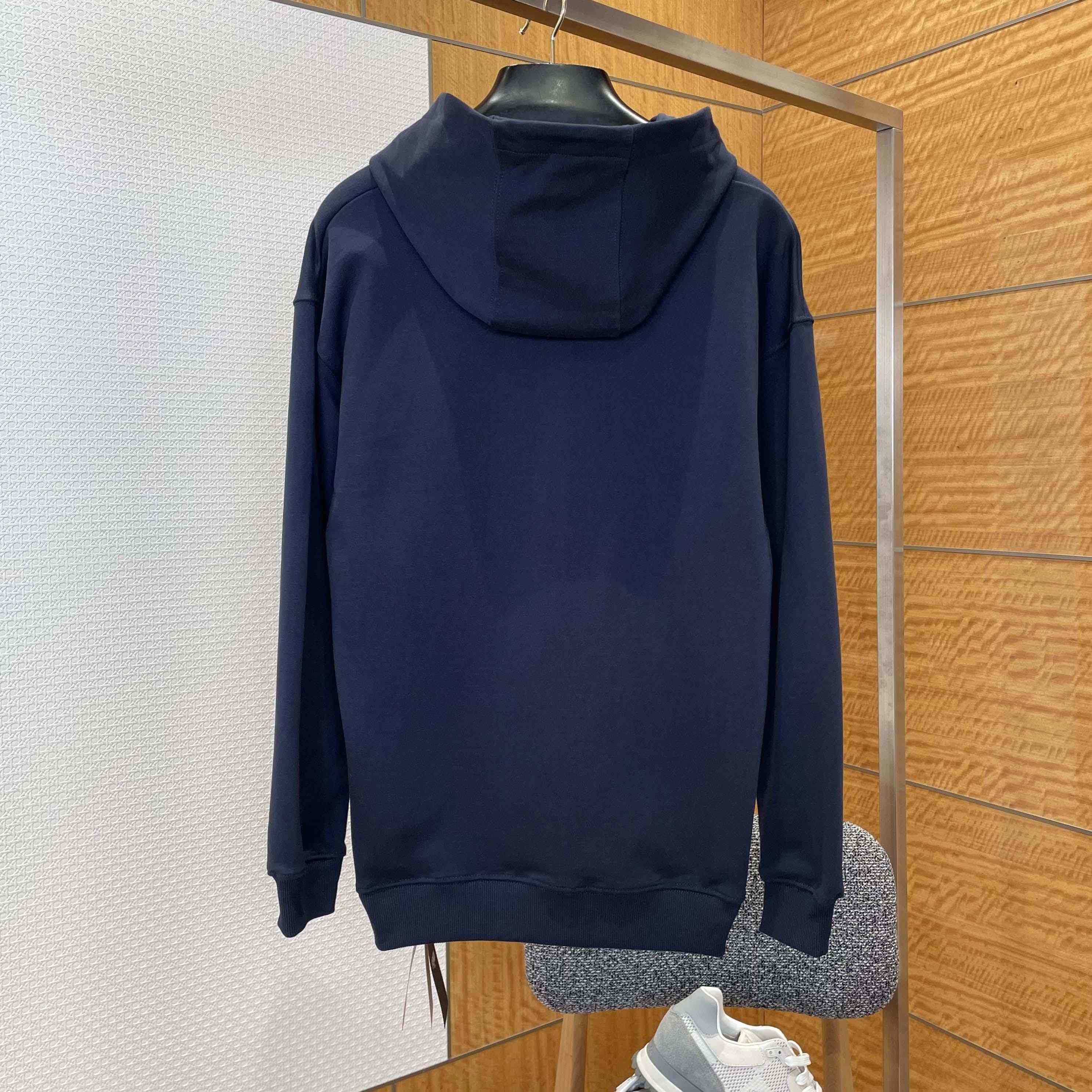 Fendi Lunar New Year Dark Blue Cotton Sweatshirt - DopestKickz