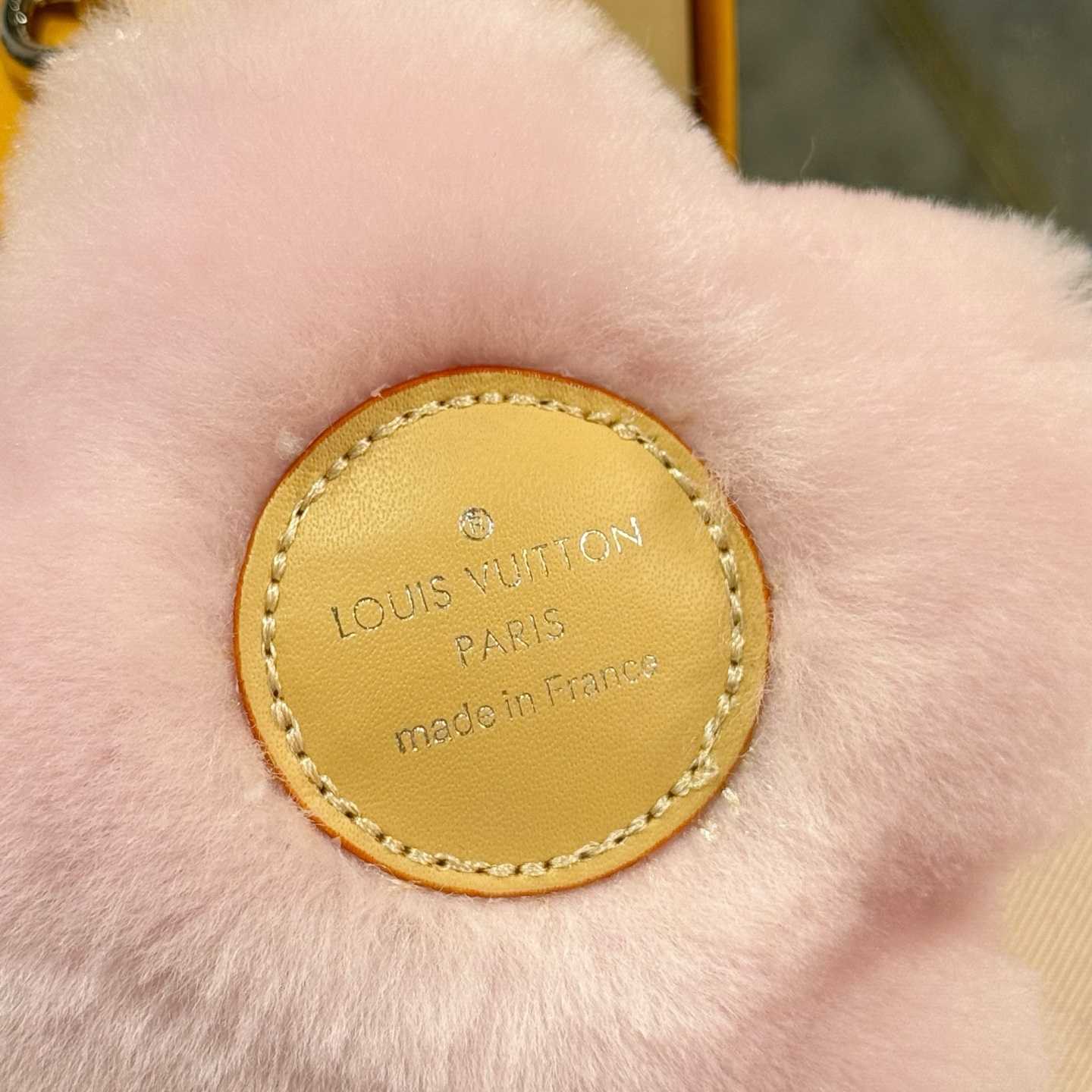 Louis Vuitton Vivienne Shearling Bag Charm   - DopestKickz