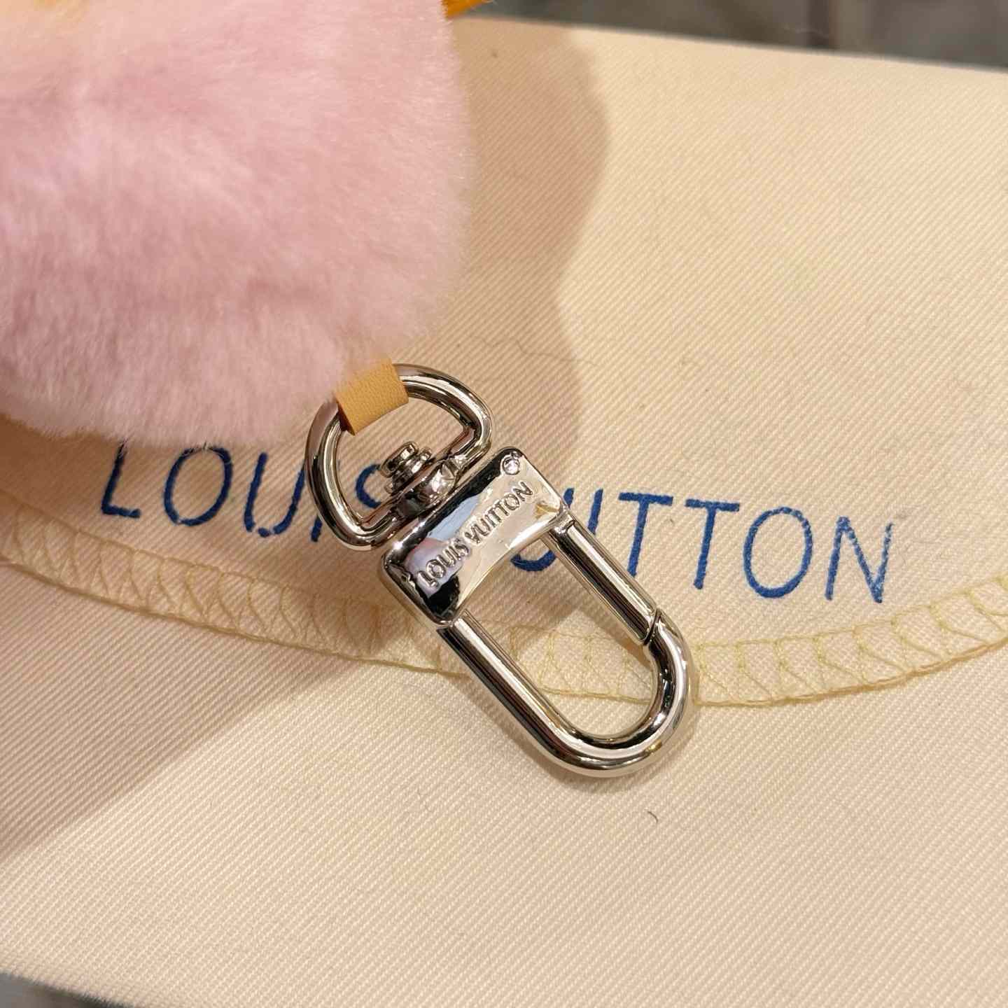 Louis Vuitton Vivienne Shearling Bag Charm   - DopestKickz