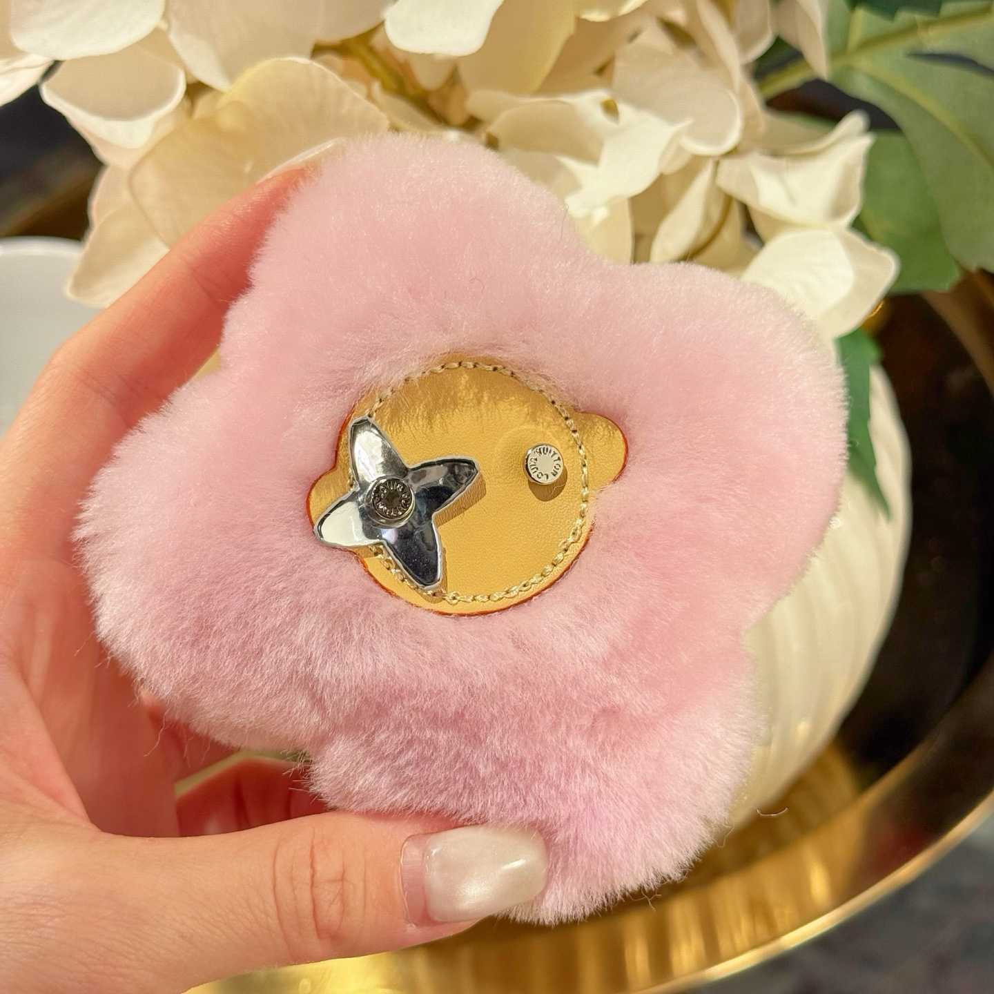 Louis Vuitton Vivienne Shearling Bag Charm   - DopestKickz