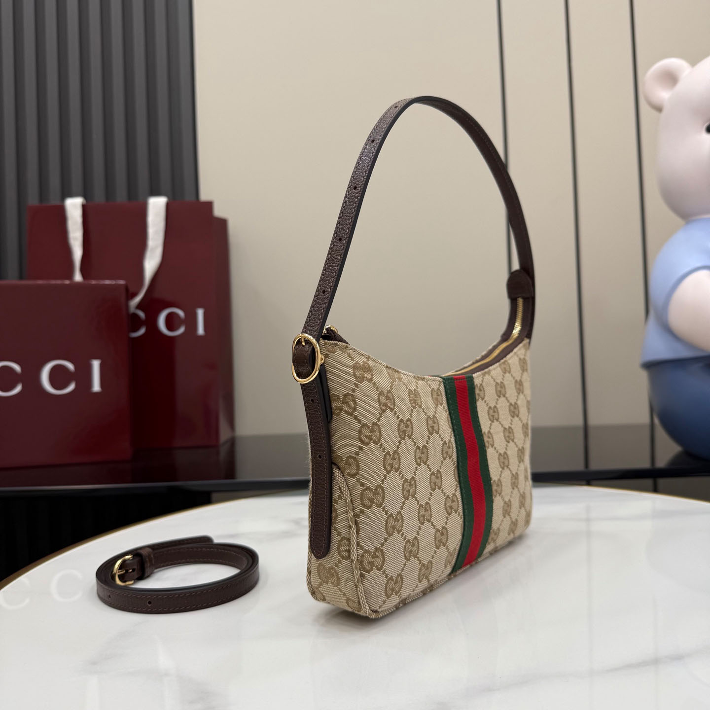 Gucci Lunetta Small Crossbody Bag 863406 - DopestKickz